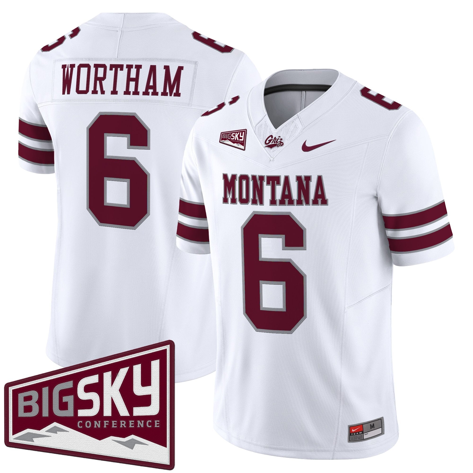 Montana Grizzlies 2025 Vapor Limited Jersey - All Stitched