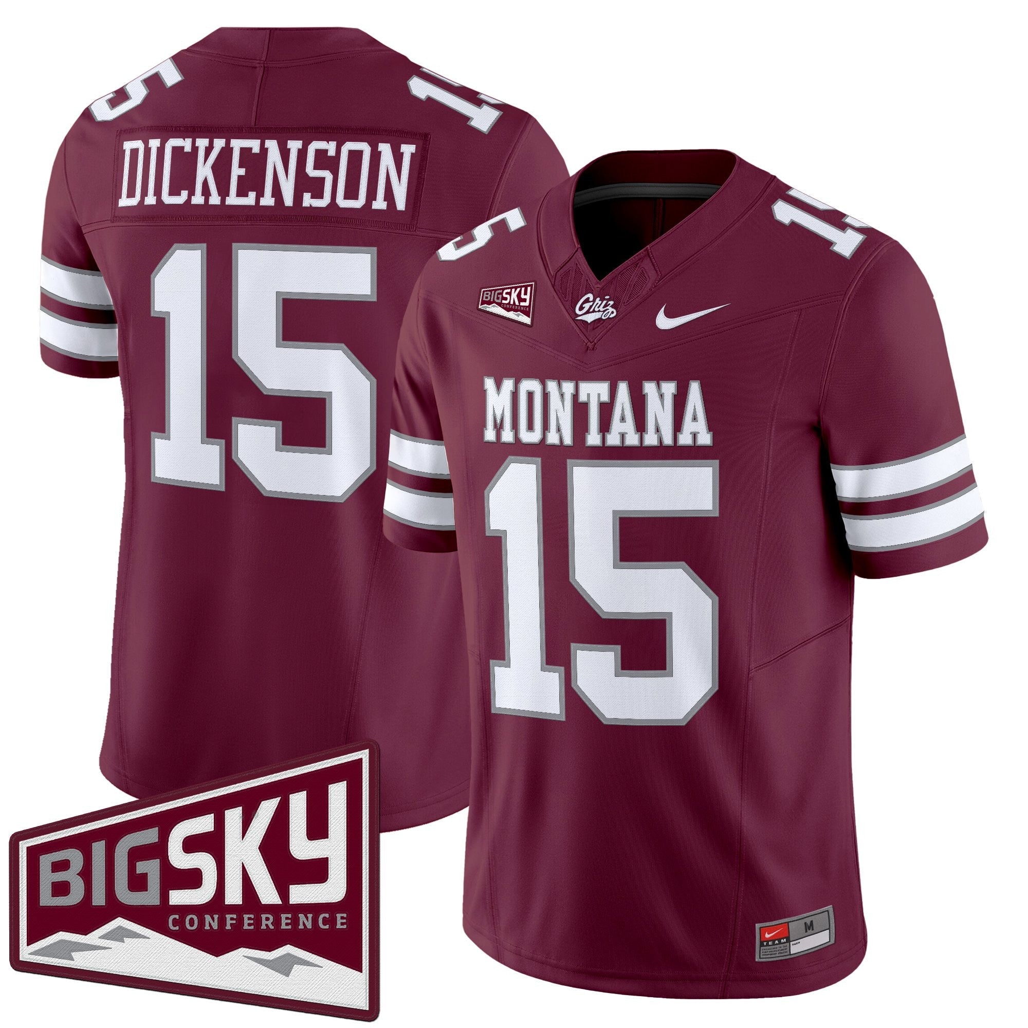 Montana Grizzlies 2025 Vapor Limited Jersey - All Stitched