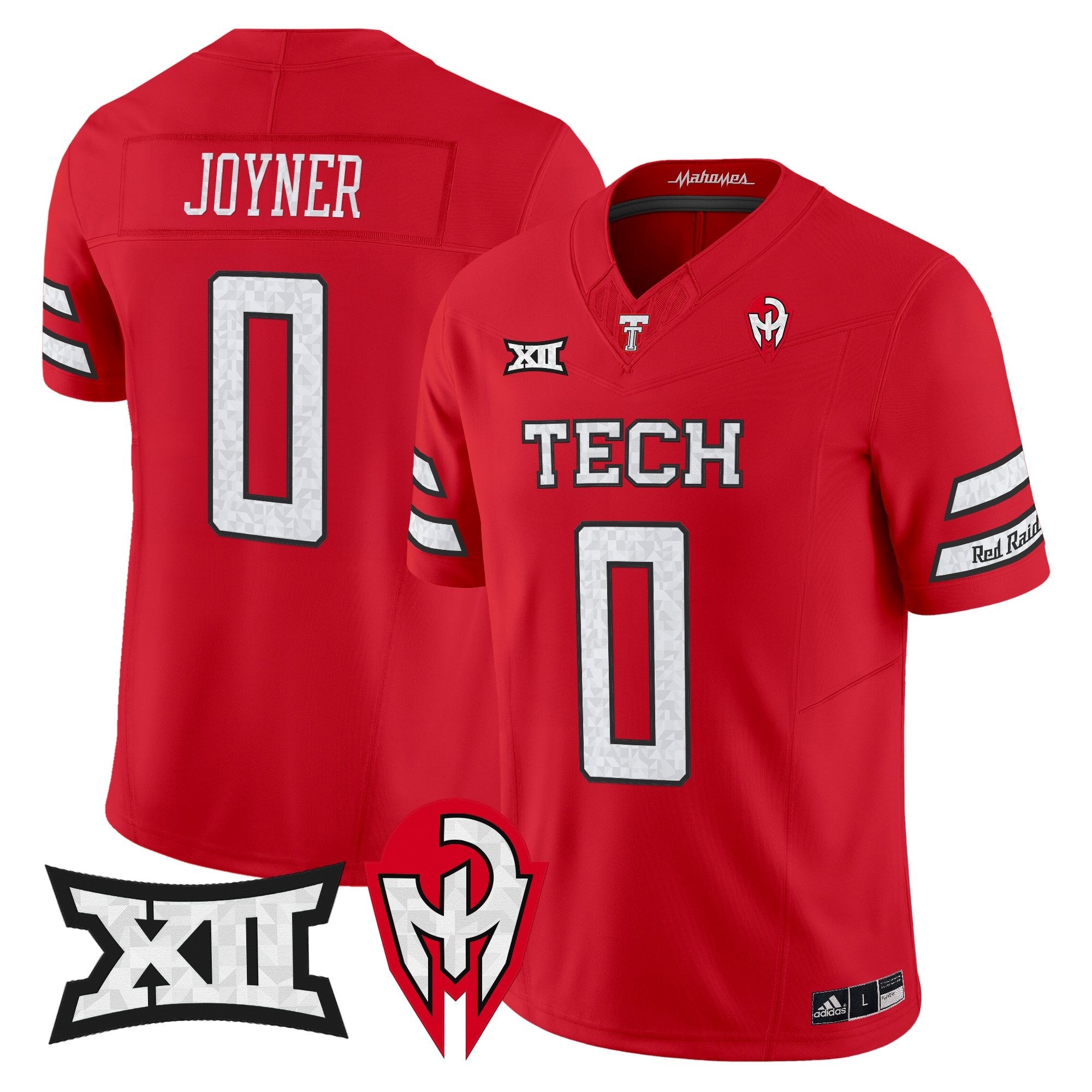 Texas Tech Red Raiders 'Too Cold' Vapor Limited Jersey - Mahomes Collection - All Stitched