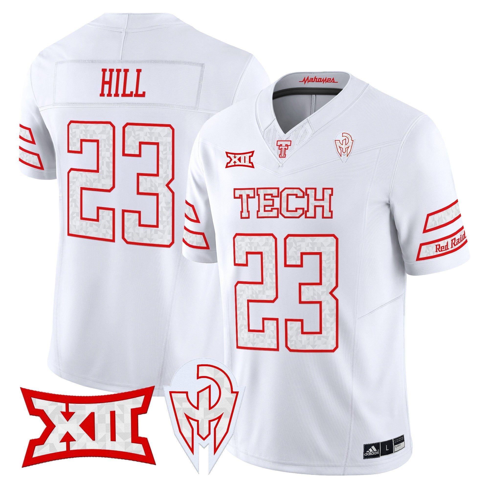 Texas Tech Red Raiders 'Too Cold' Vapor Limited Jersey - Mahomes Collection - All Stitched
