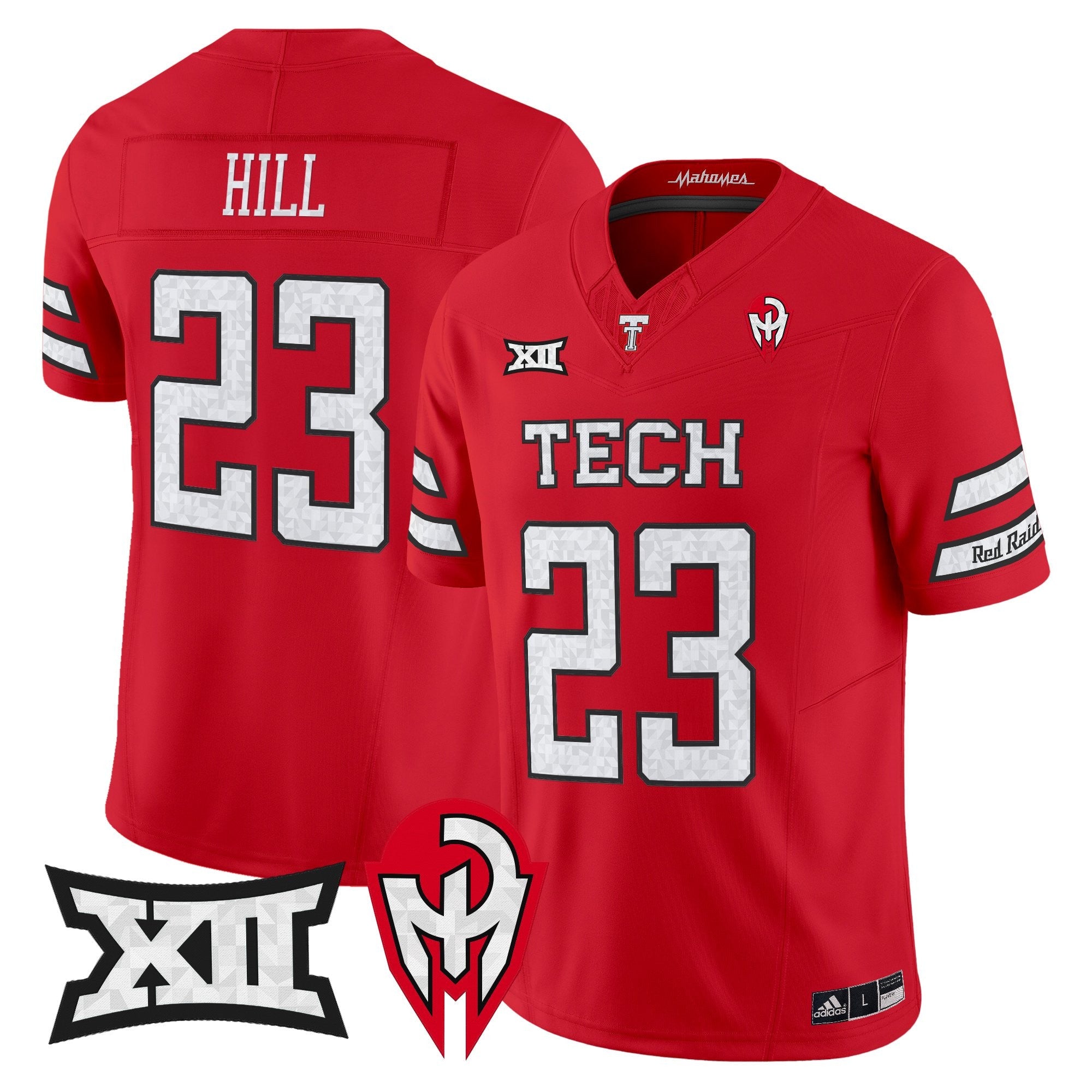 Texas Tech Red Raiders 'Too Cold' Vapor Limited Jersey - Mahomes Collection - All Stitched