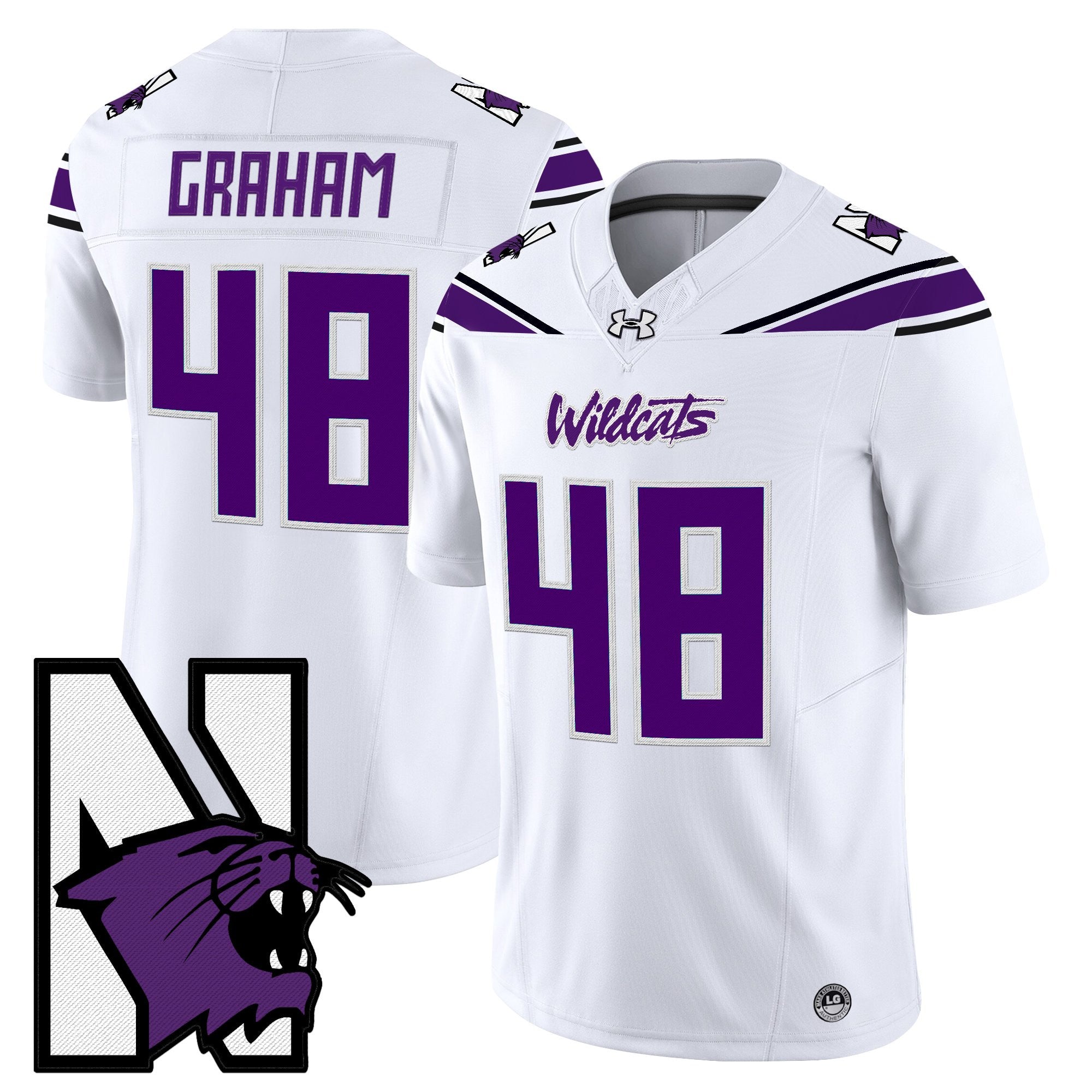 Northwestern Wildcats Honoring ’95 Vapor Limited Jersey - All Stitched