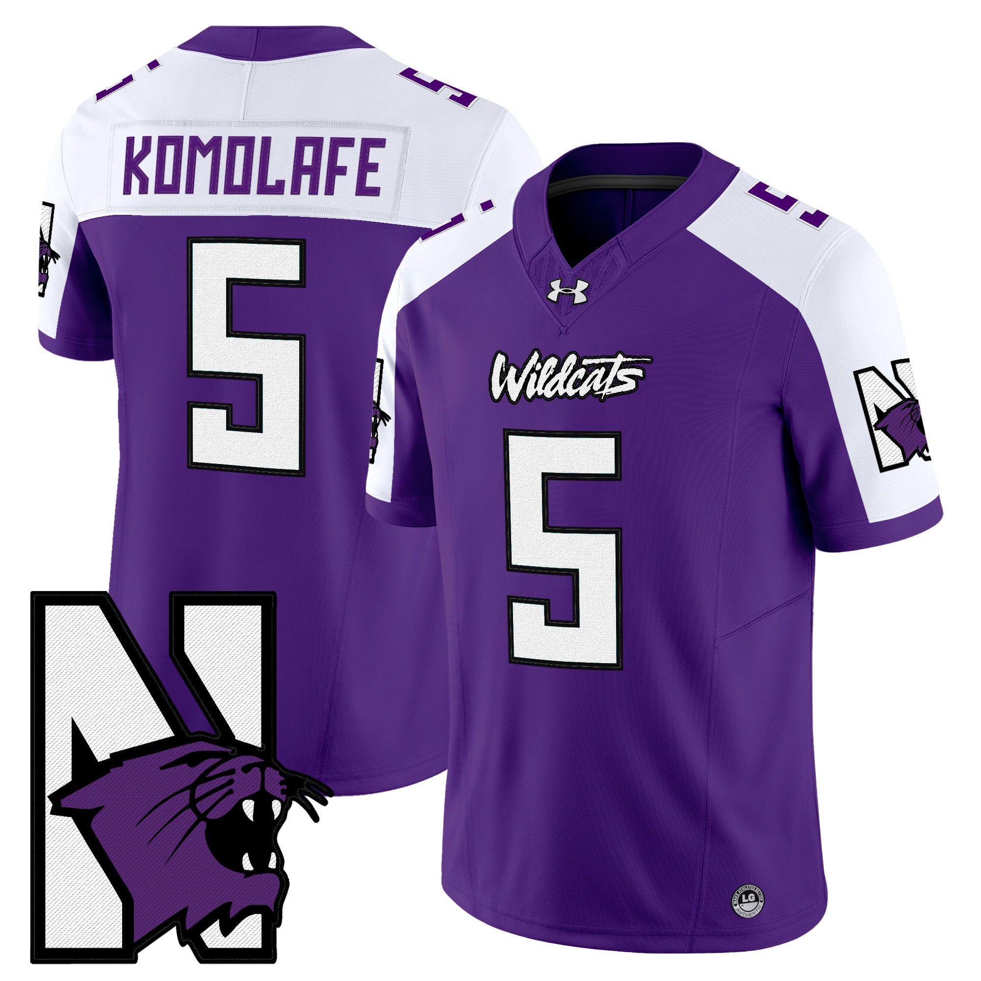 Northwestern Wildcats Honoring ’95 Vapor Limited Jersey - All Stitched