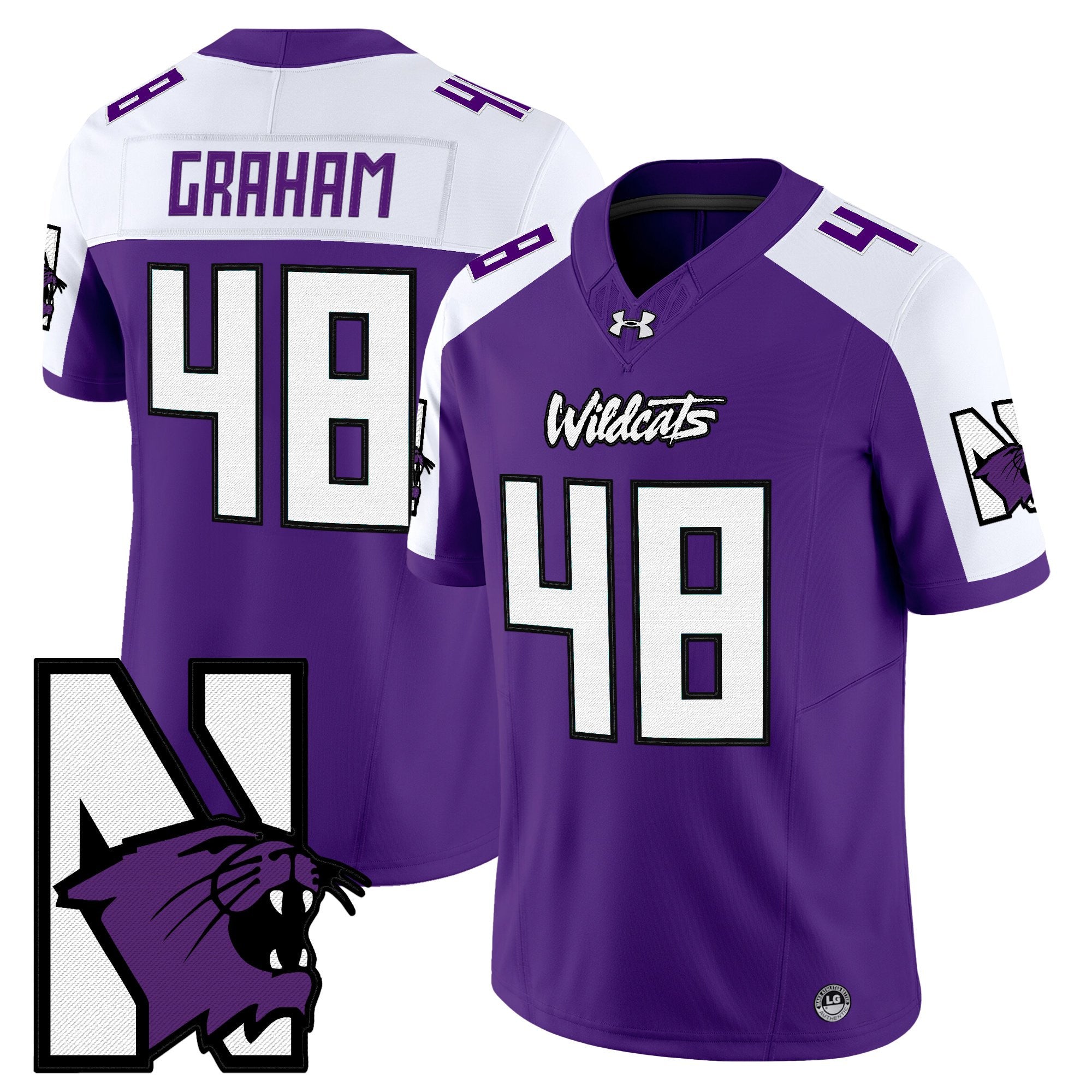Northwestern Wildcats Honoring ’95 Vapor Limited Jersey - All Stitched