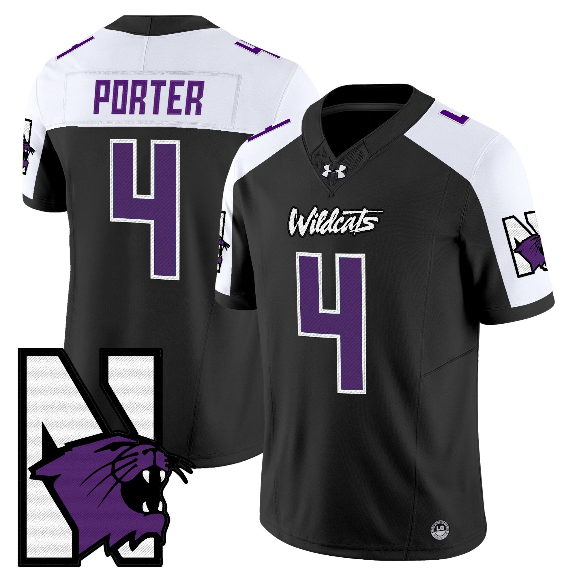 Northwestern Wildcats Honoring ’95 Vapor Limited Jersey - All Stitched