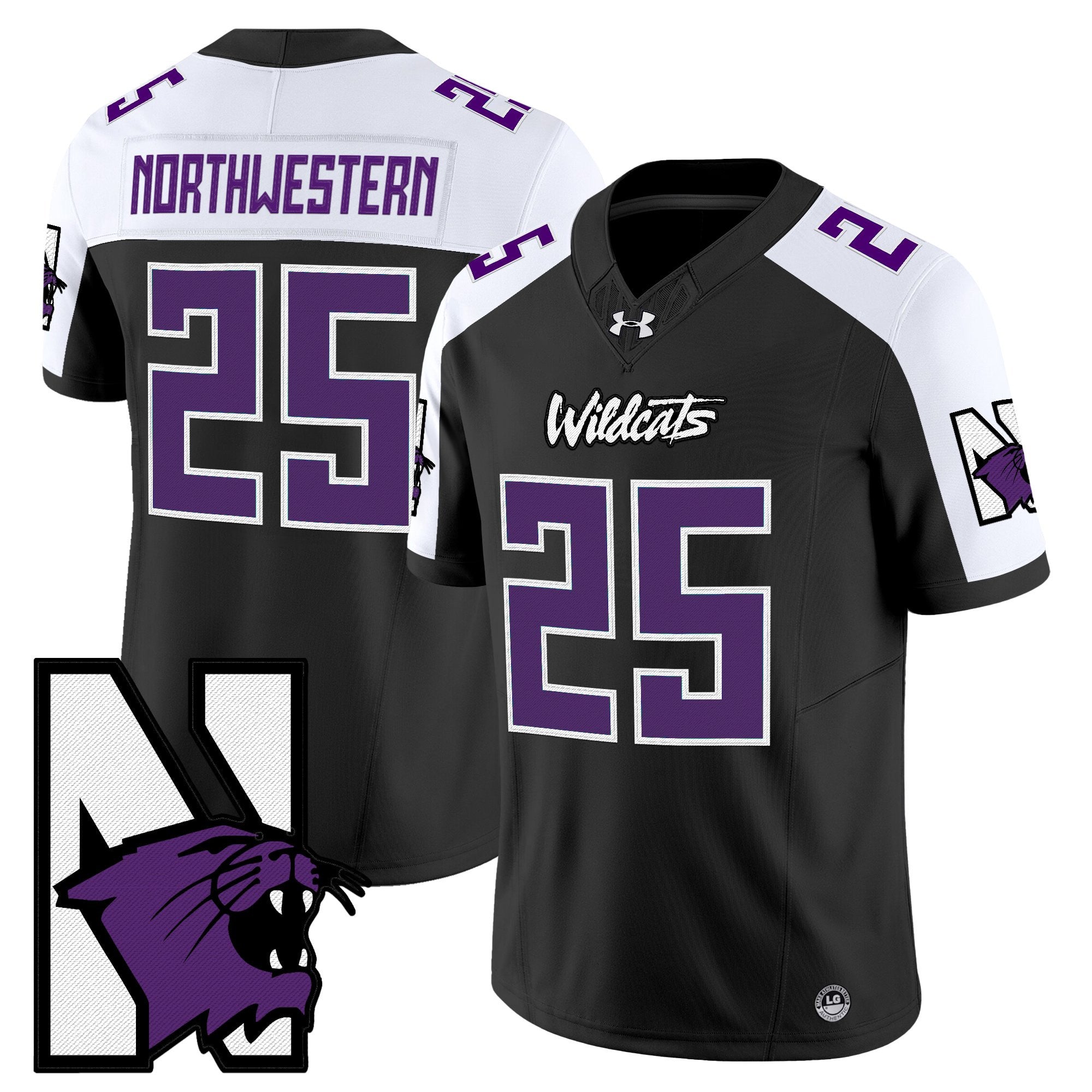 Northwestern Wildcats Honoring ’95 Vapor Limited Jersey - All Stitched