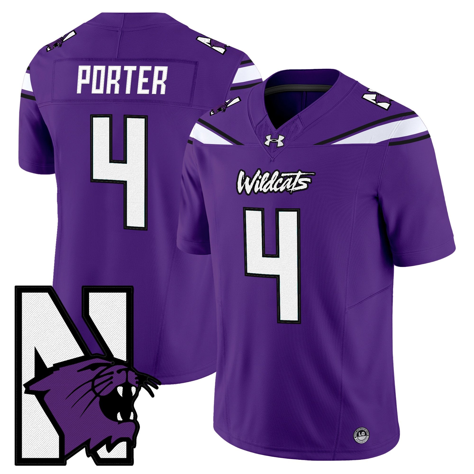 Northwestern Wildcats Honoring ’95 Vapor Limited Jersey - All Stitched