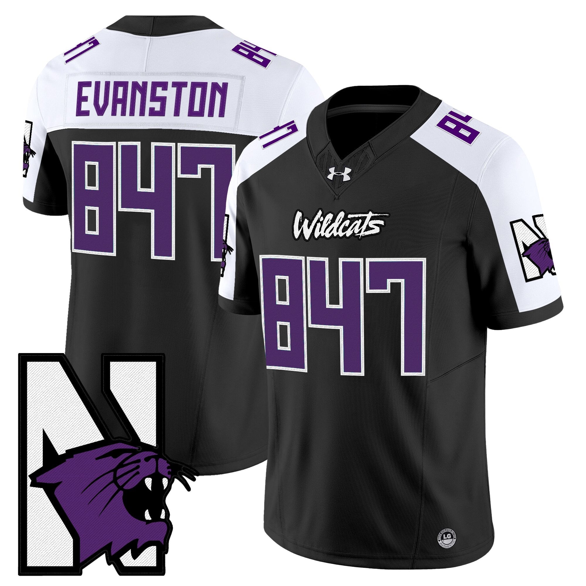 Northwestern Wildcats Honoring ’95 Vapor Limited Jersey - All Stitched