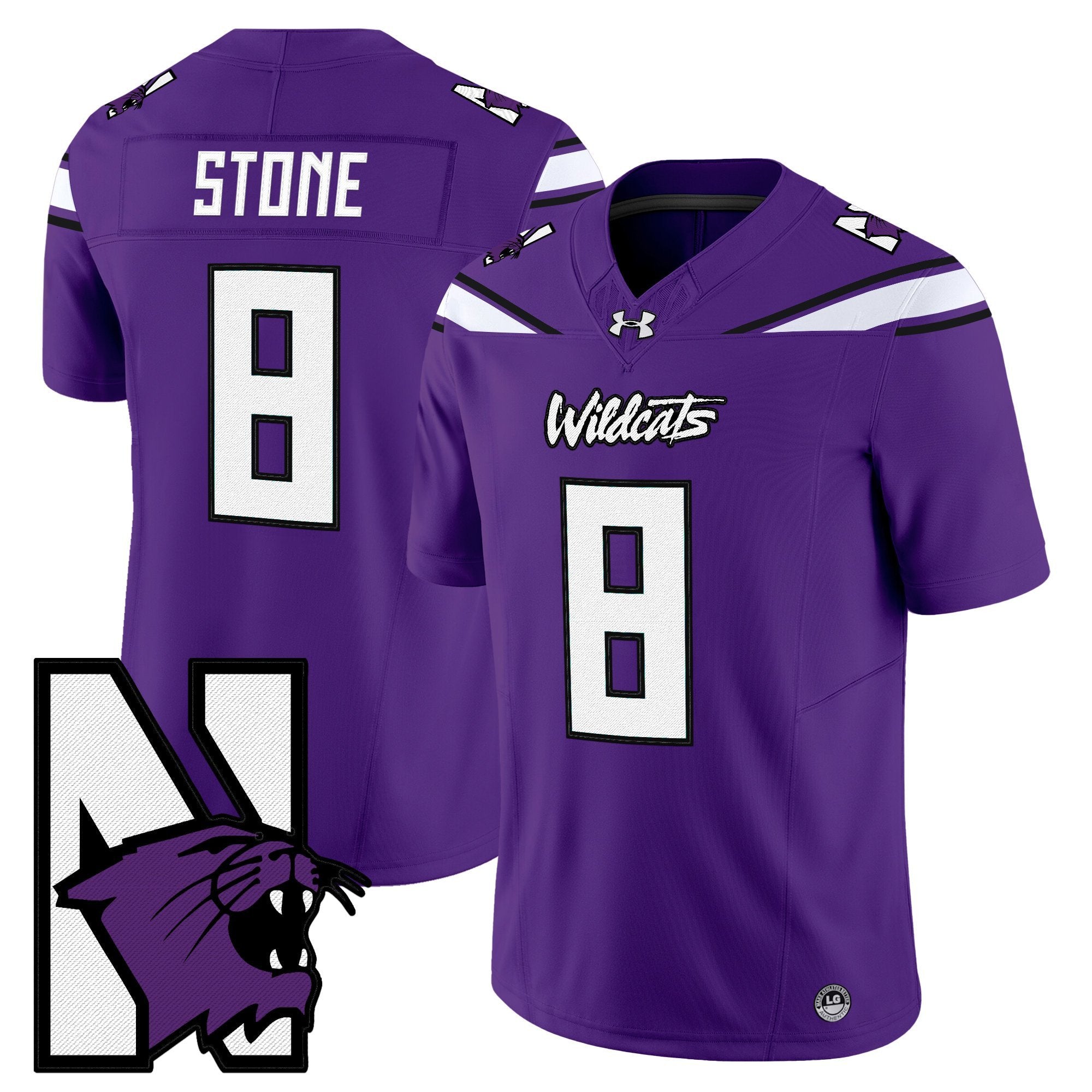 Northwestern Wildcats Honoring ’95 Vapor Limited Jersey - All Stitched