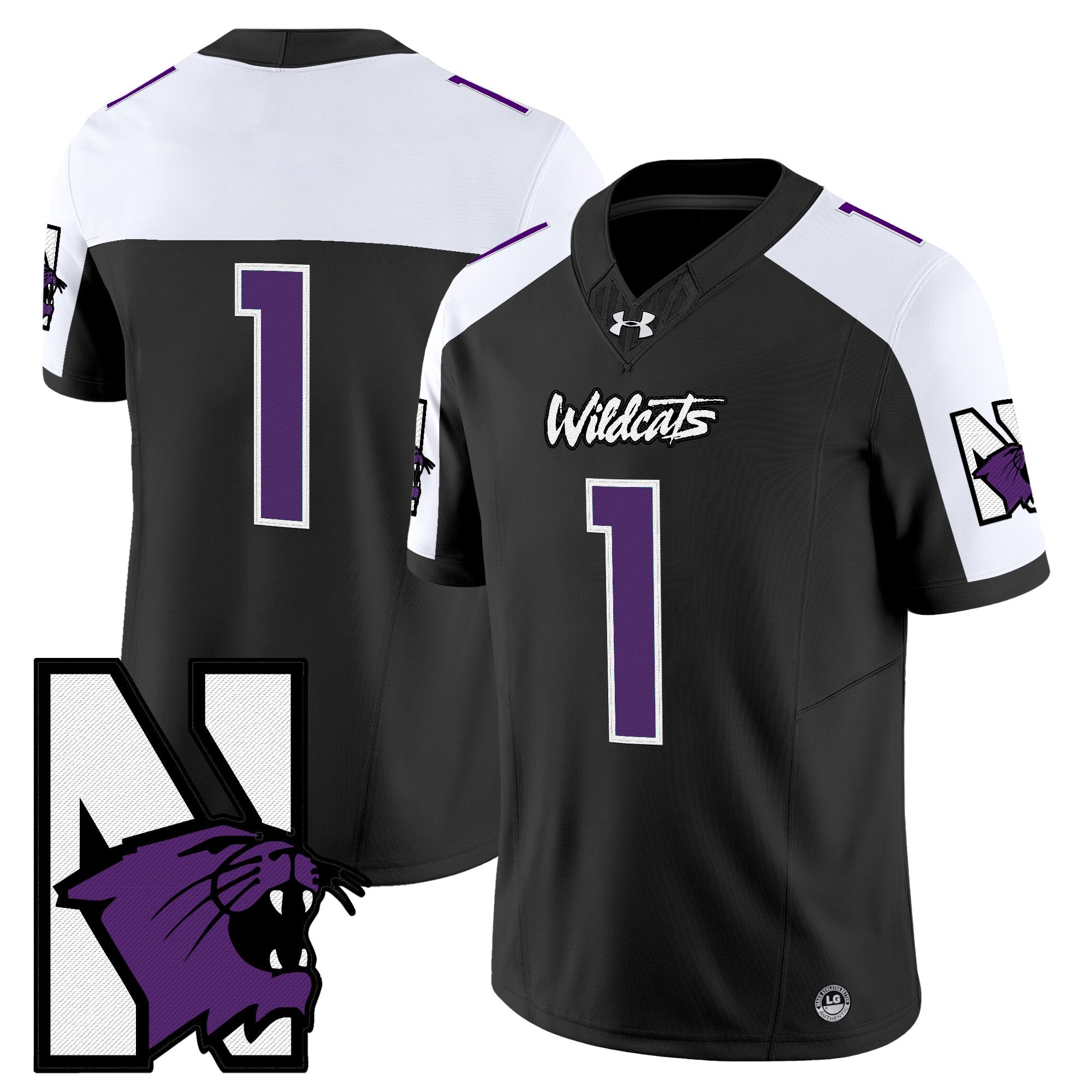 Northwestern Wildcats Honoring ’95 Vapor Limited Jersey - All Stitched