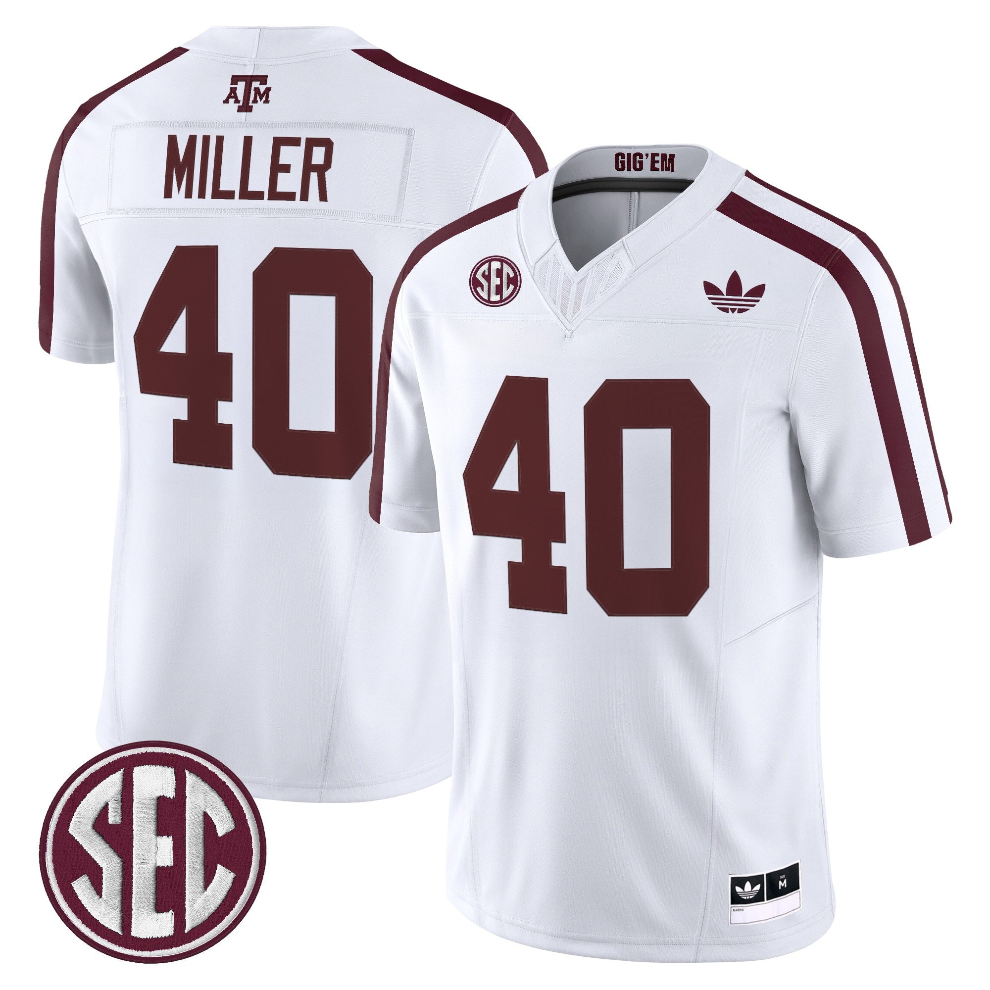 Texas A&M Aggies 2025 Vapor Limited Jersey V2 - All Stitched