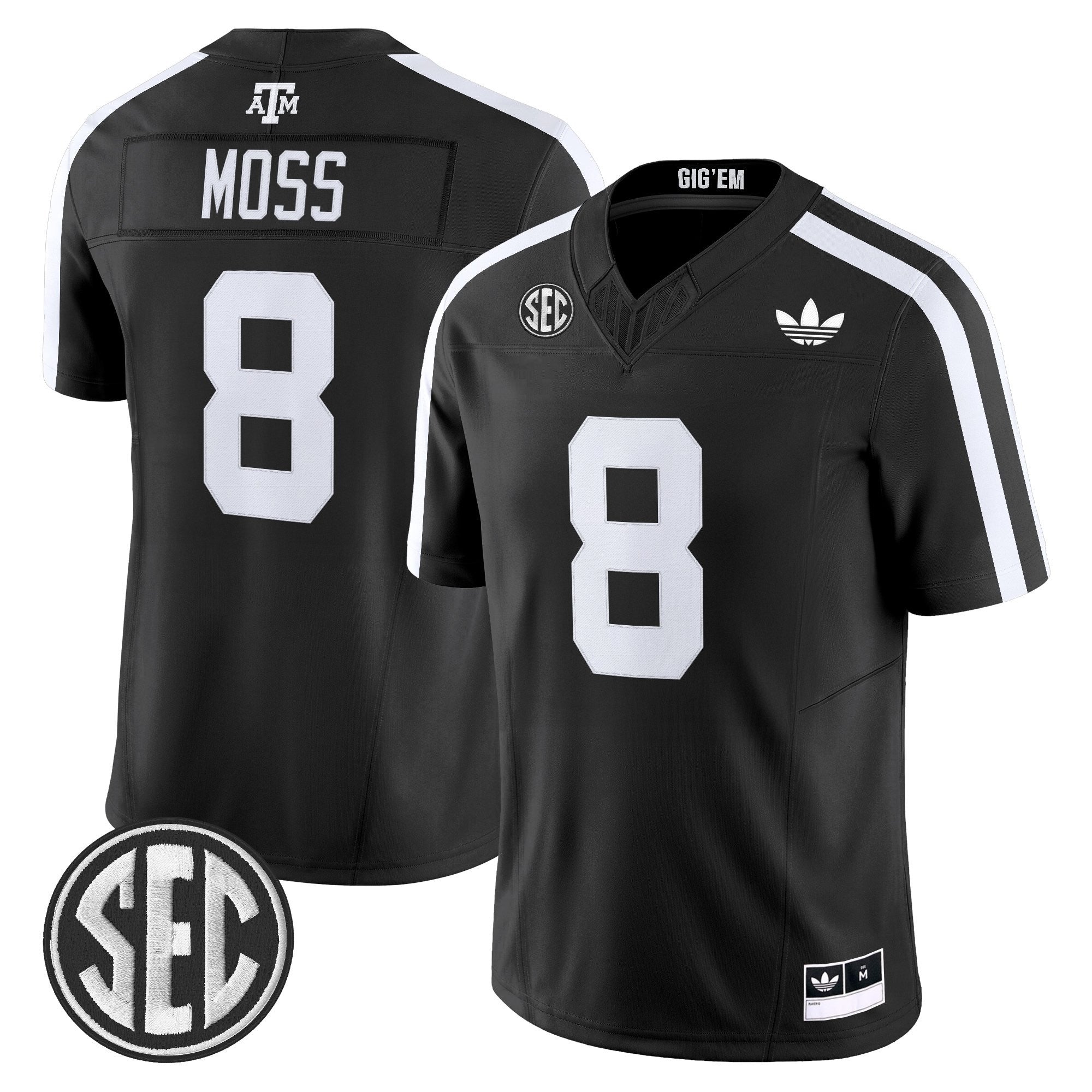 Texas A&M Aggies 2025 Vapor Limited Jersey V2 - All Stitched