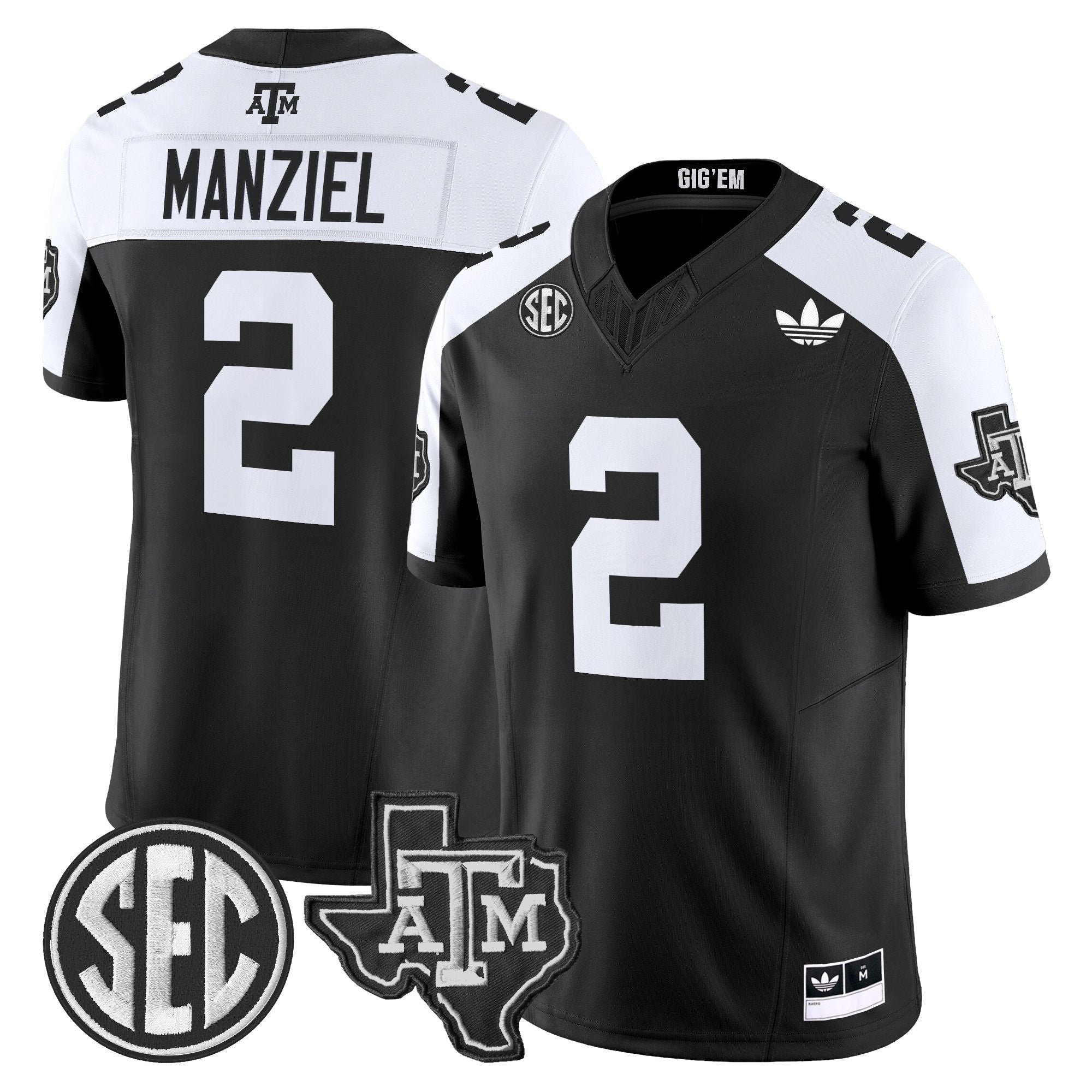 Texas A&M Aggies 2025 Vapor Limited Jersey V2 - All Stitched