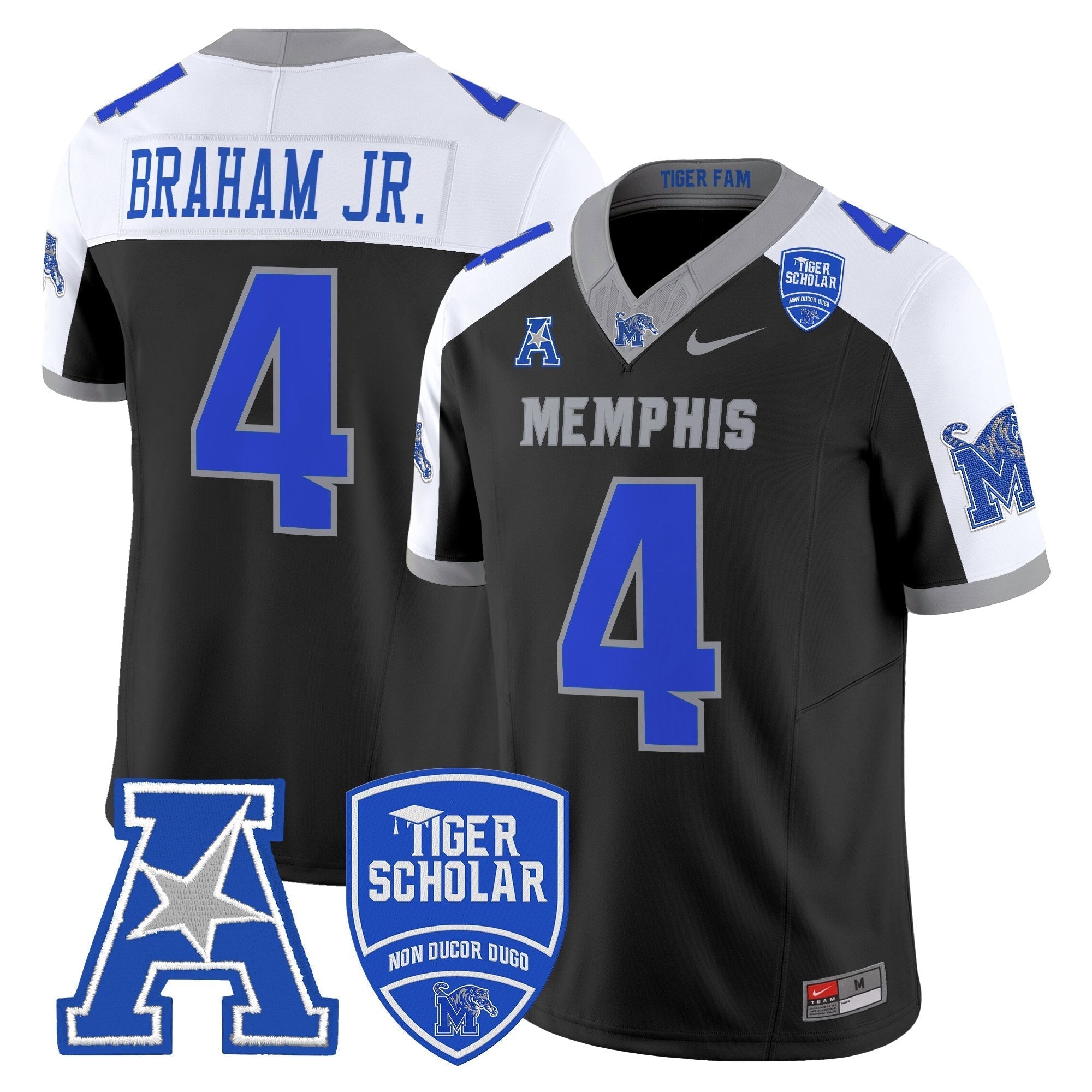 Memphis Tigers 2025 Vapor Limited Jersey - All Stitched