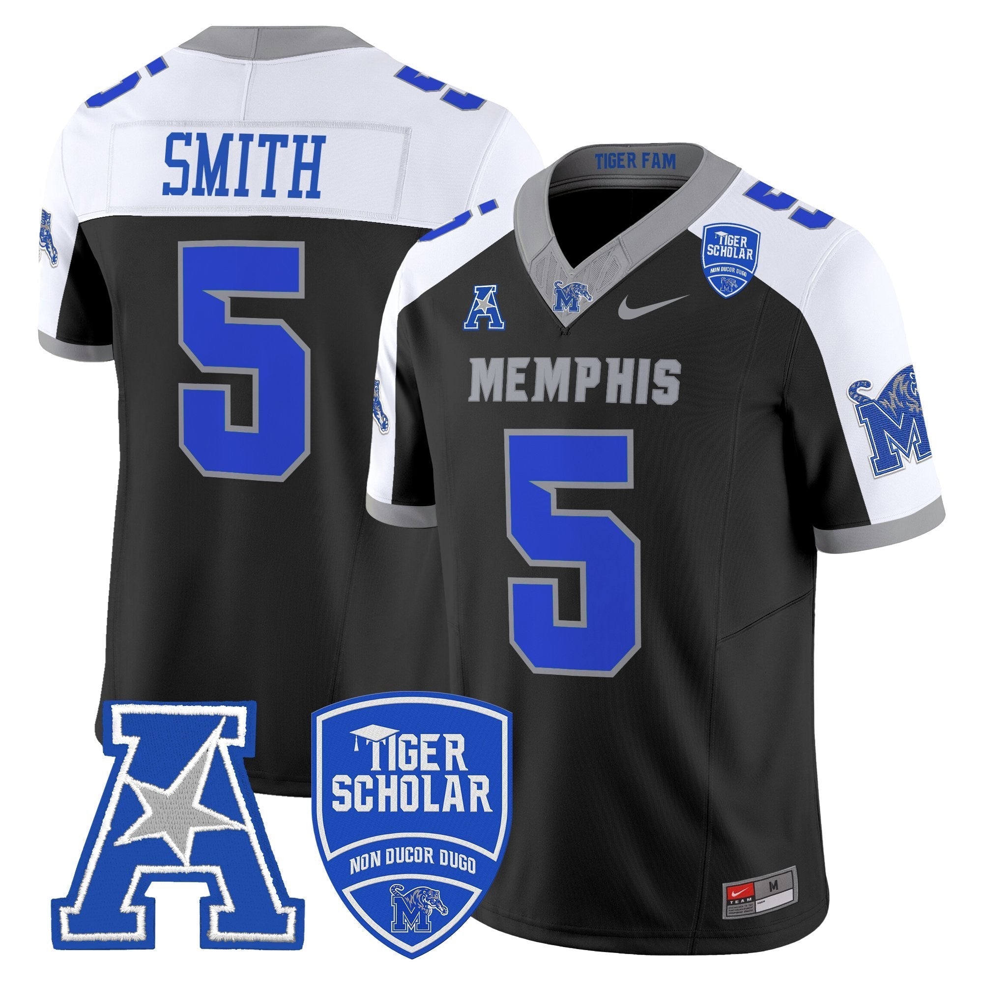 Memphis Tigers 2025 Vapor Limited Jersey - All Stitched