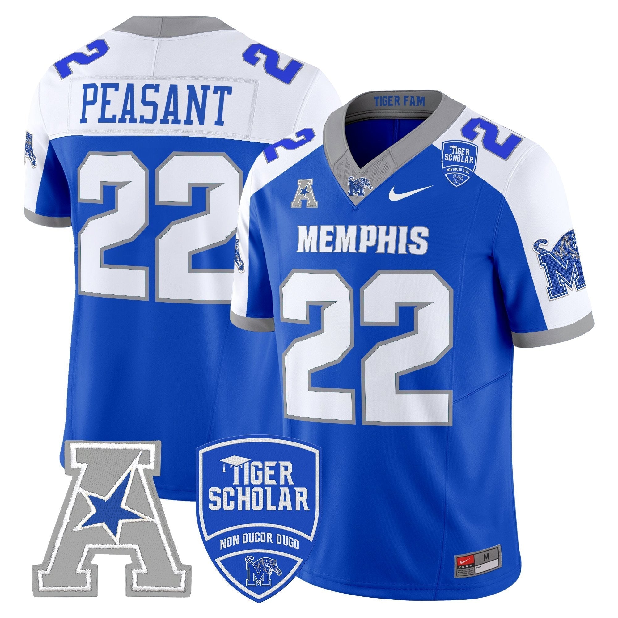 Memphis Tigers 2025 Vapor Limited Jersey - All Stitched