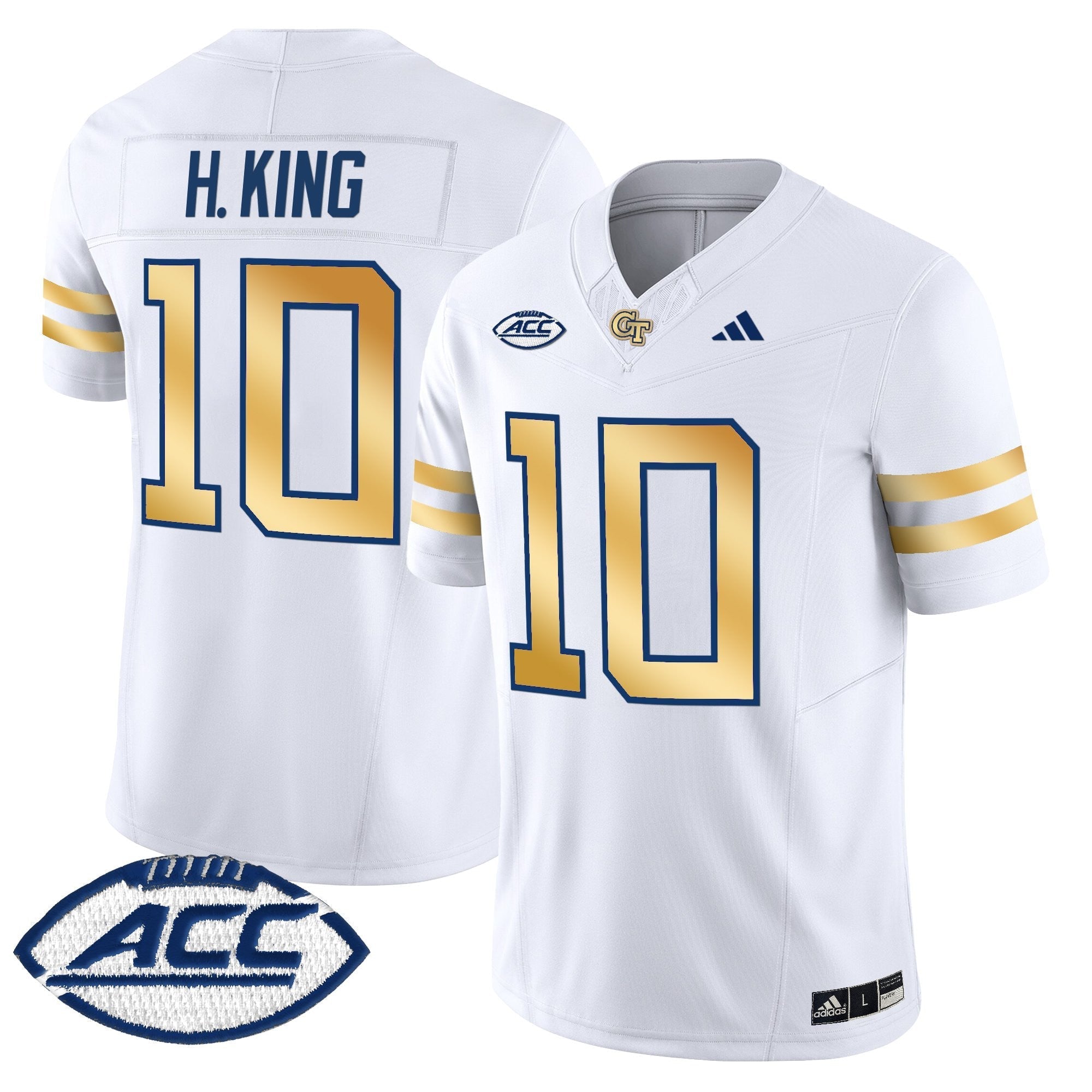 Georgia Tech Yellow Jackets 2025 Vapor Limited Jersey - All stitched