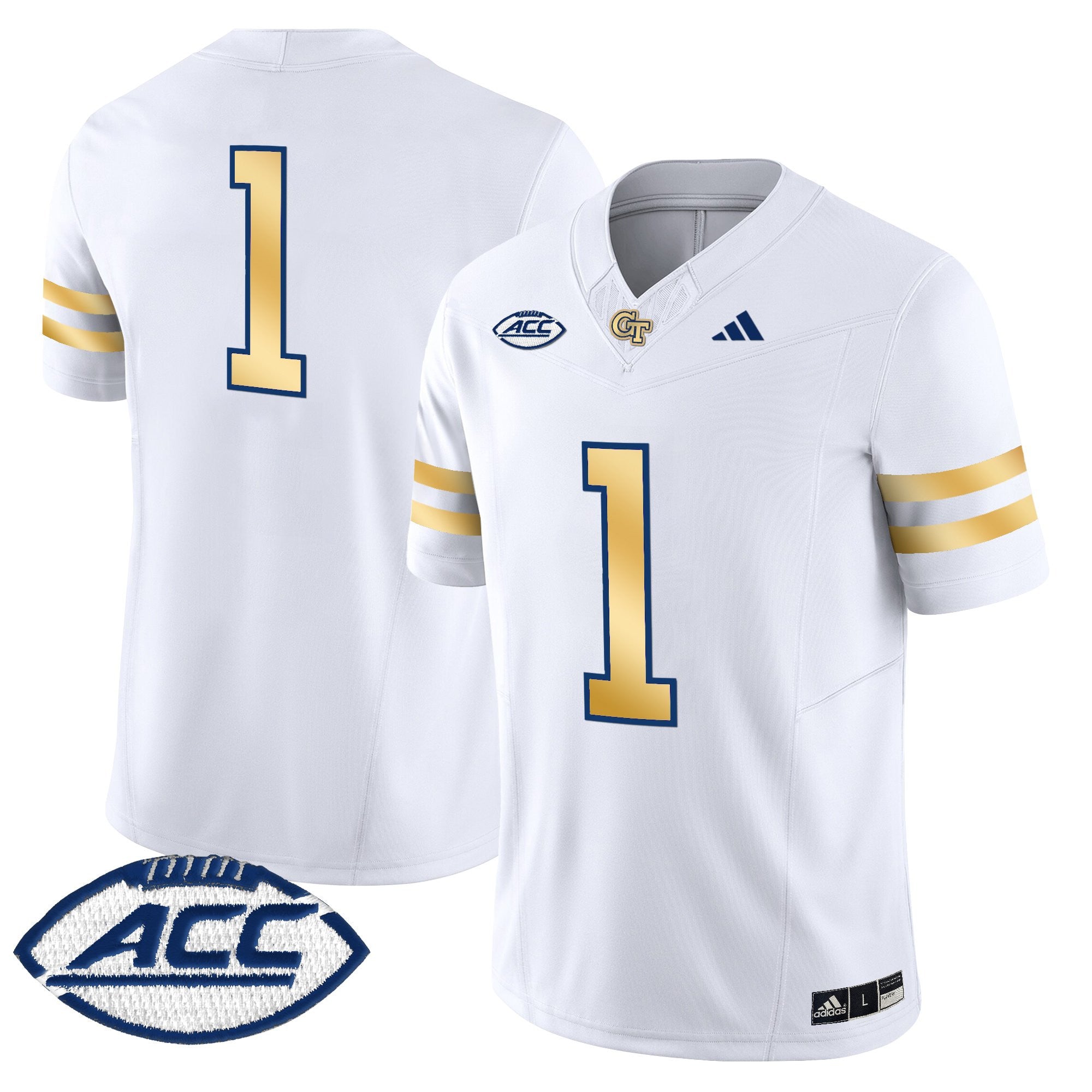 Georgia Tech Yellow Jackets 2025 Vapor Limited Jersey - All stitched