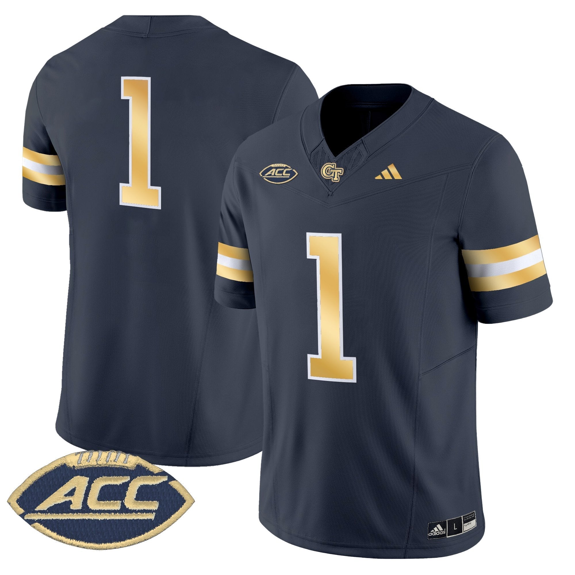 Georgia Tech Yellow Jackets 2025 Vapor Limited Jersey - All stitched