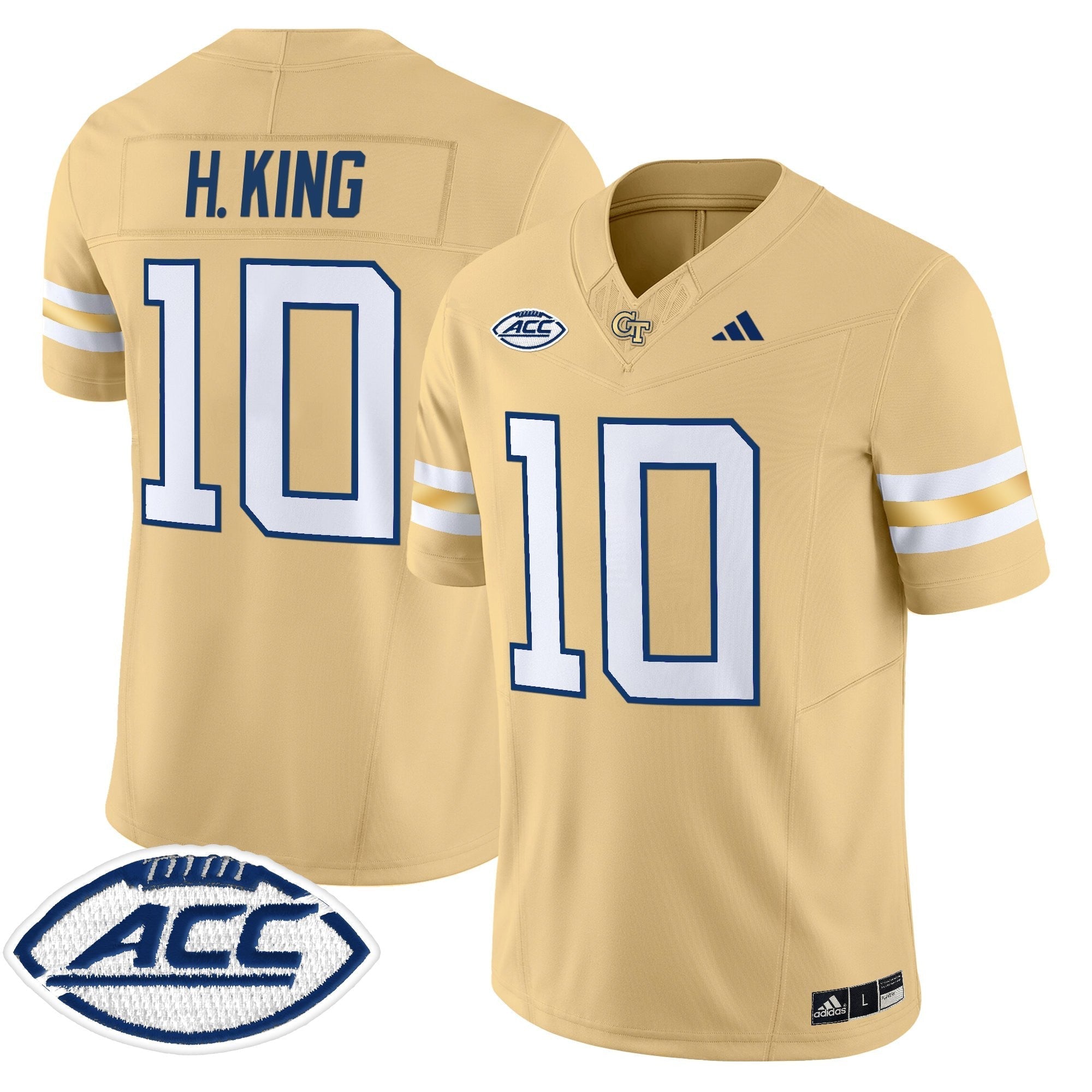 Georgia Tech Yellow Jackets 2025 Vapor Limited Jersey - All stitched