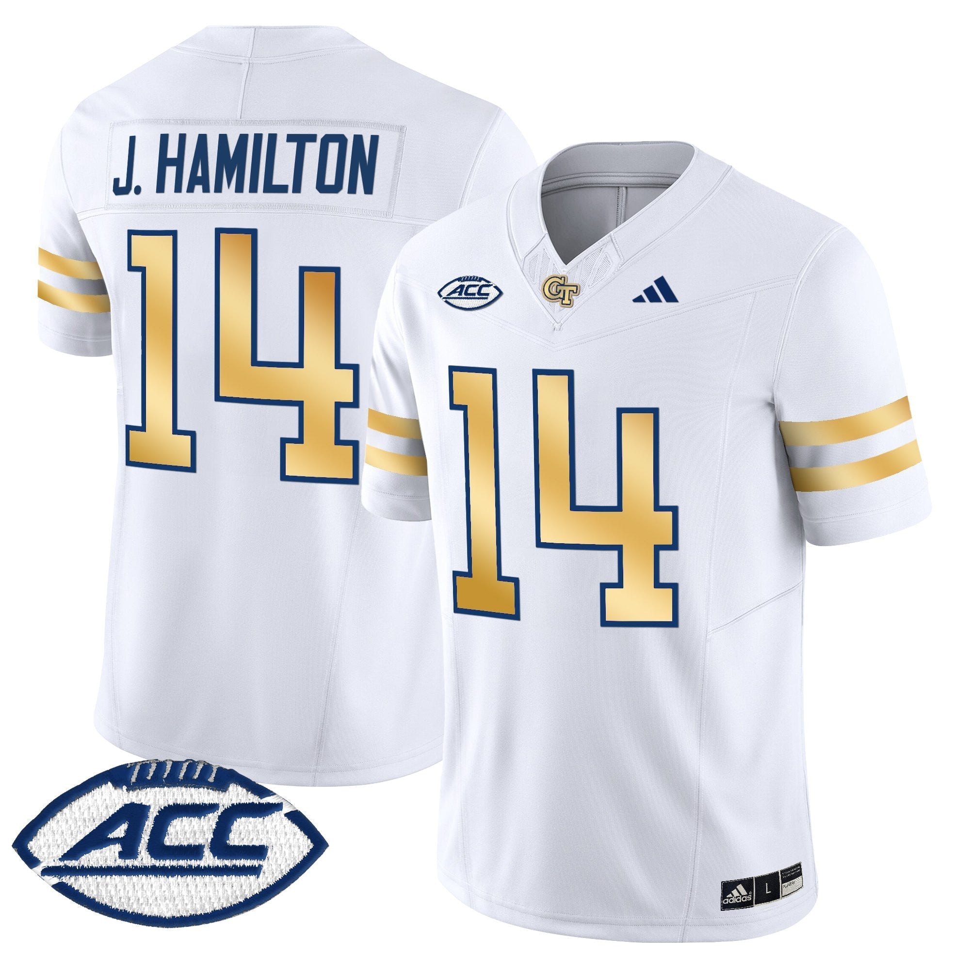 Georgia Tech Yellow Jackets 2025 Vapor Limited Jersey - All stitched