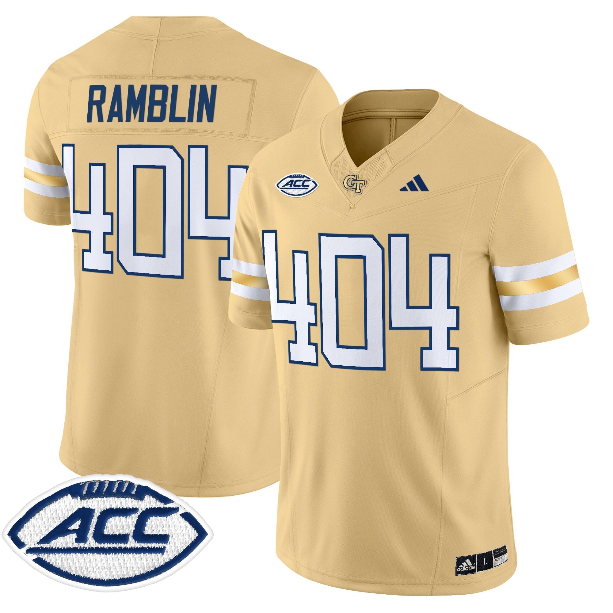Georgia Tech Yellow Jackets 2025 Vapor Limited Jersey - All stitched