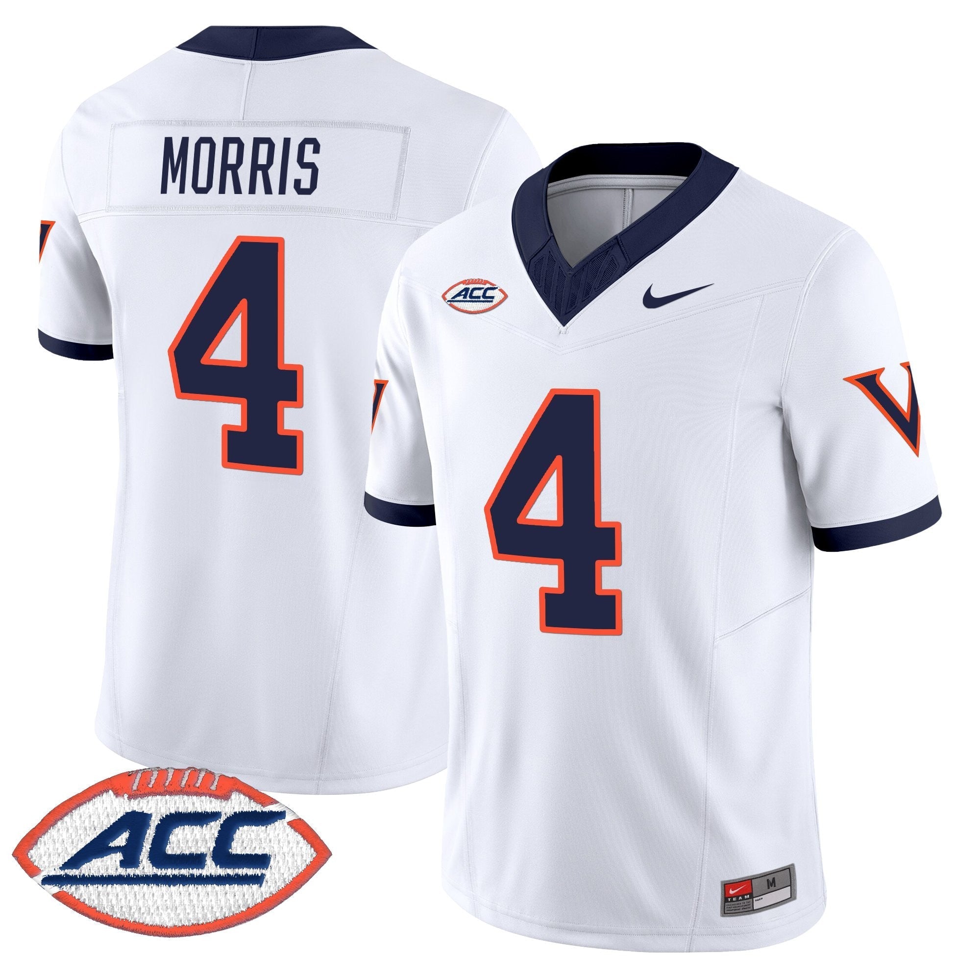 Virginia Cavaliers 1995 Throwbacks Vapor Limited Jersey - All Stitched