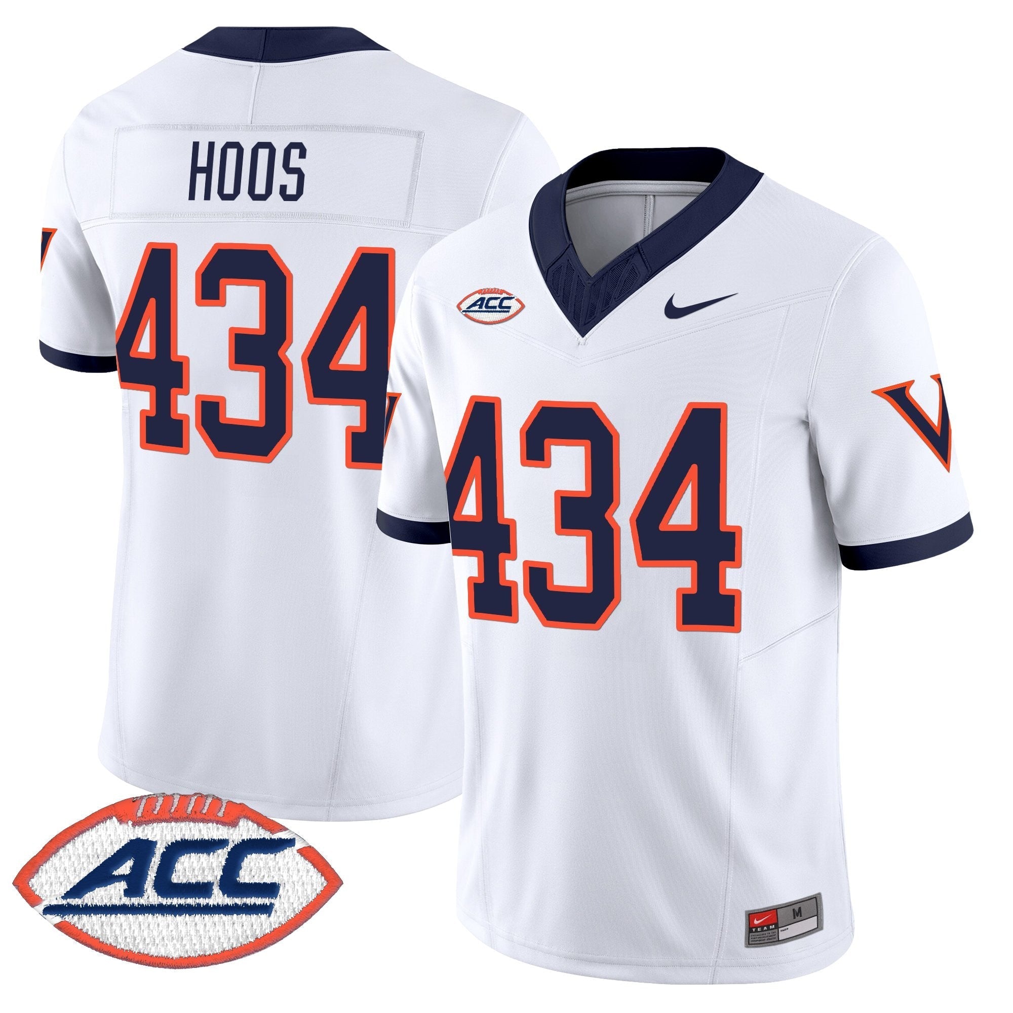 Virginia Cavaliers 1995 Throwbacks Vapor Limited Jersey - All Stitched