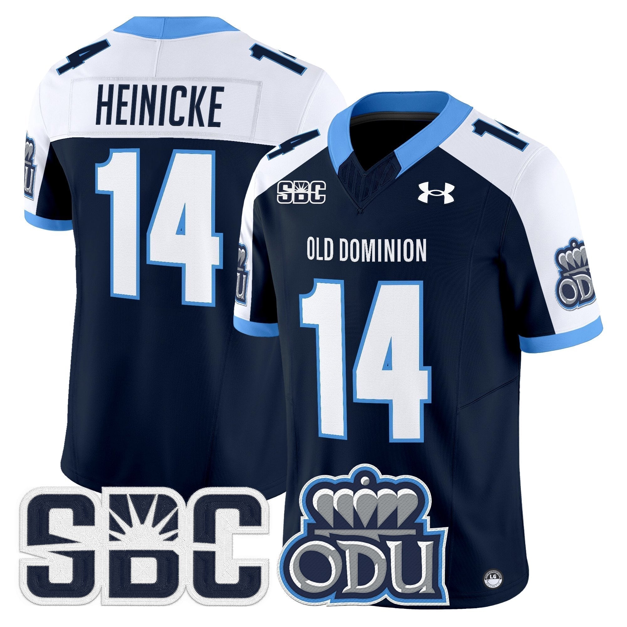 Old Dominion Monarchs 2025 Vapor Limited Jersey - All Stitched