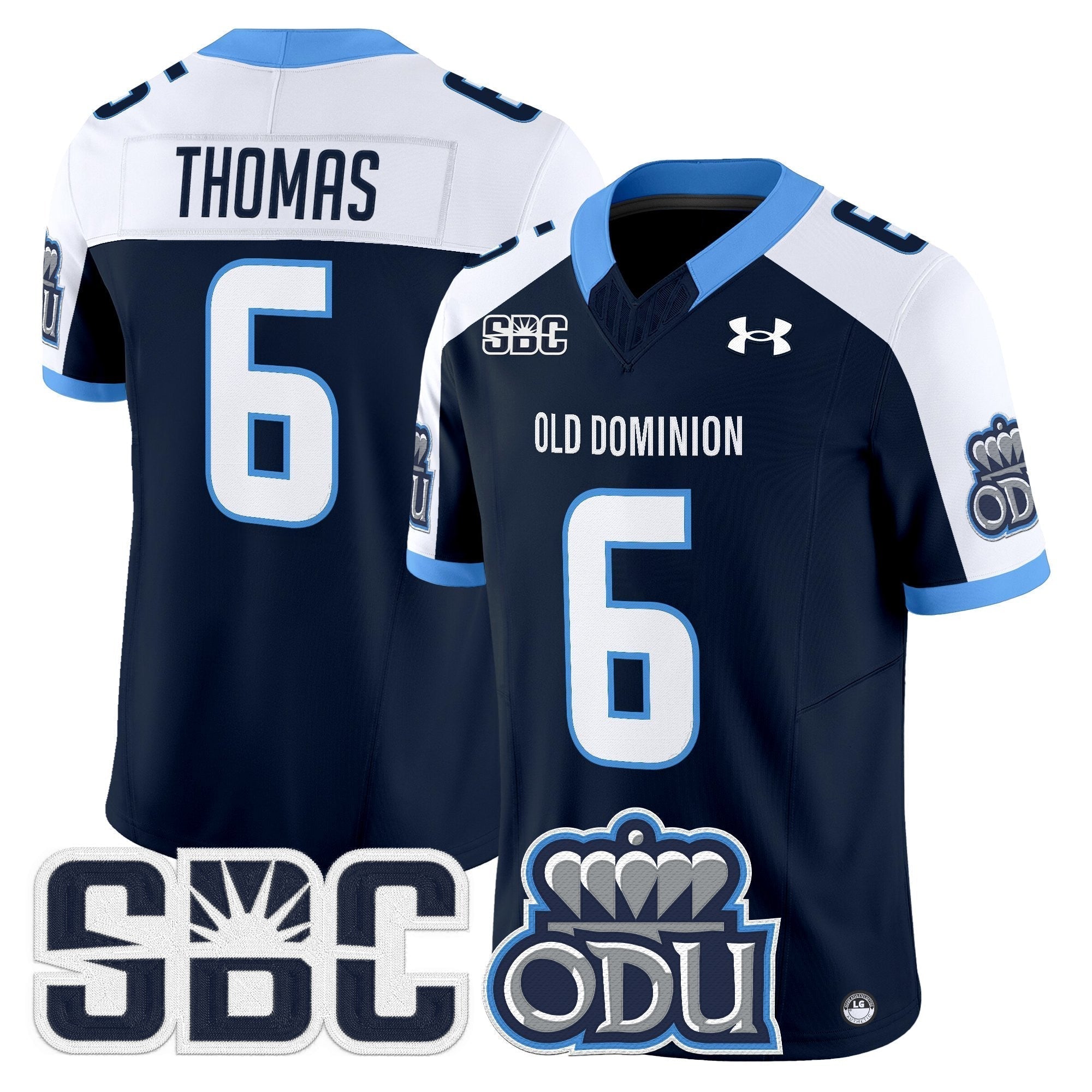 Old Dominion Monarchs 2025 Vapor Limited Jersey - All Stitched