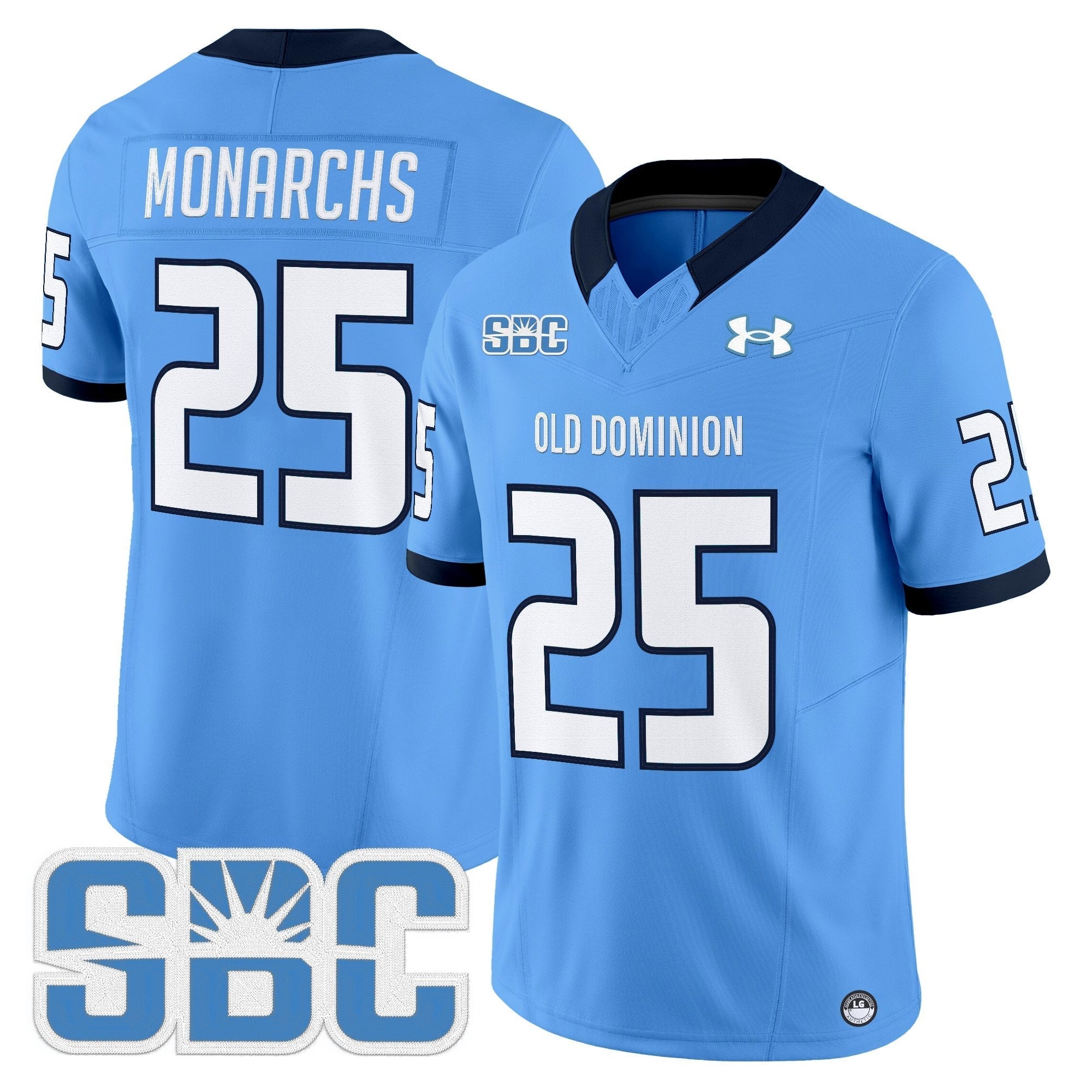 Old Dominion Monarchs 2025 Vapor Limited Jersey - All Stitched