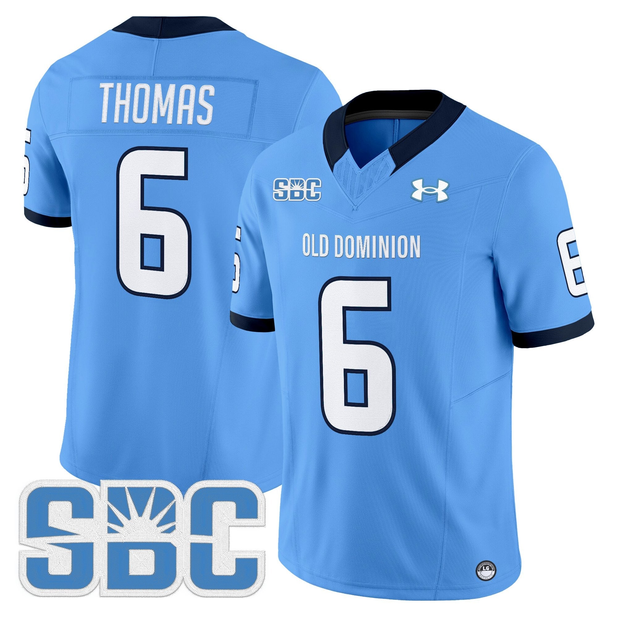 Old Dominion Monarchs 2025 Vapor Limited Jersey - All Stitched
