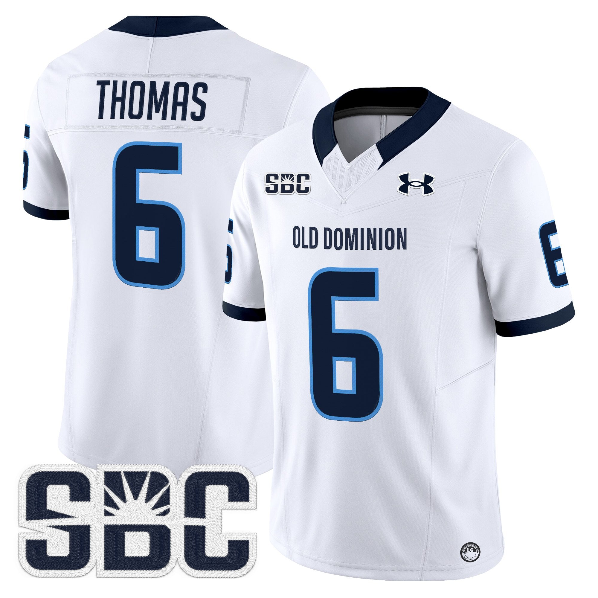 Old Dominion Monarchs 2025 Vapor Limited Jersey - All Stitched