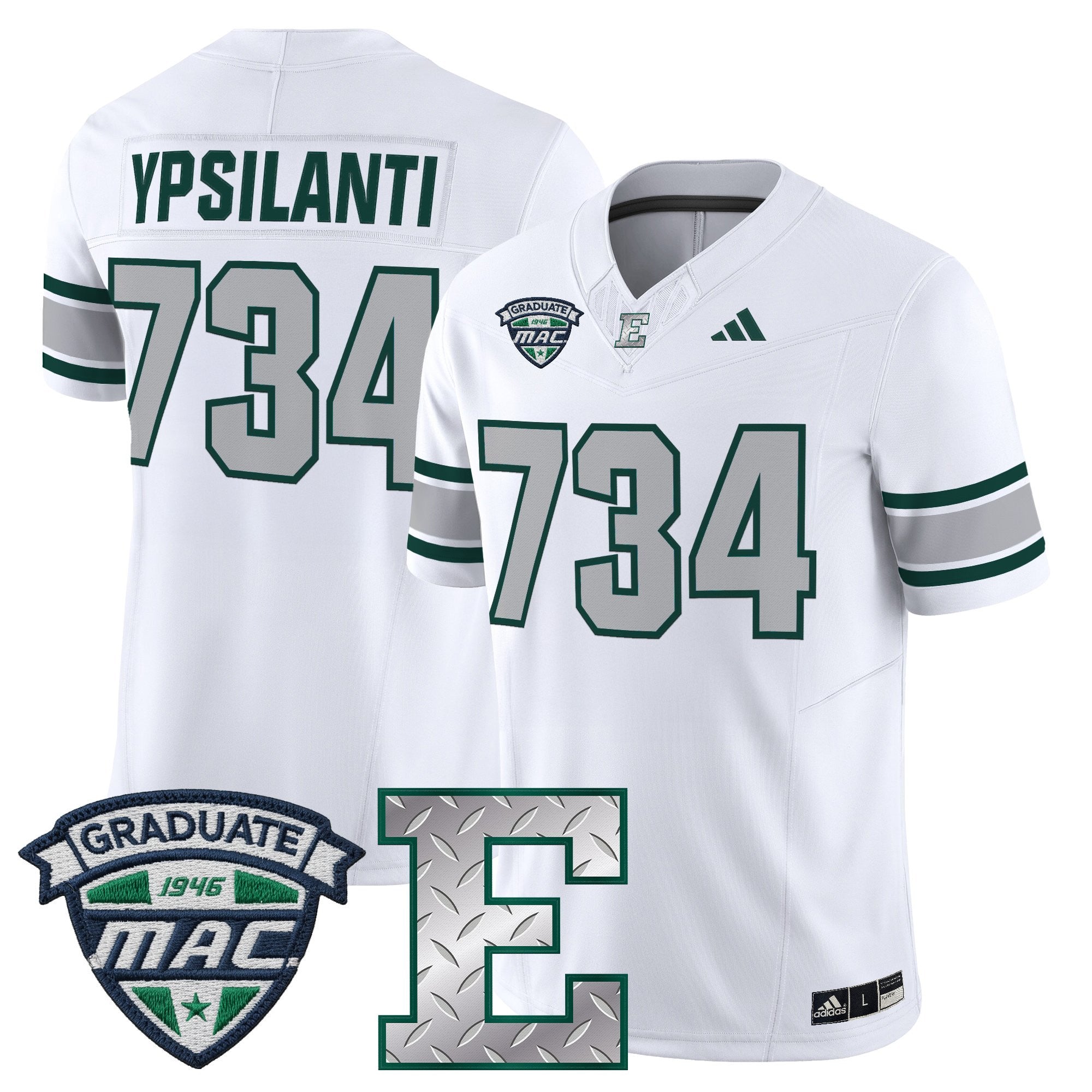 Eastern Michigan Eagles 2025 Vapor Limited Jersey - All Stitched