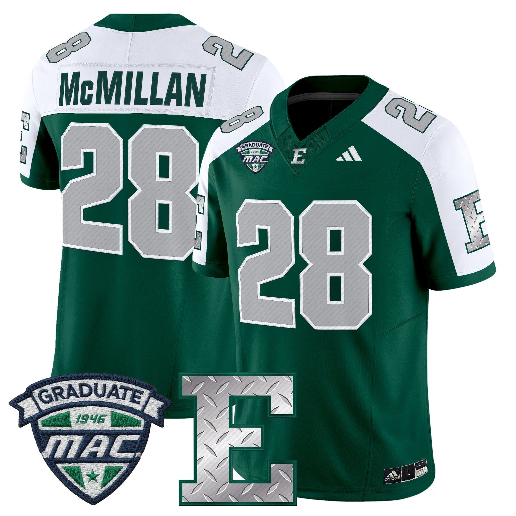 Eastern Michigan Eagles 2025 Vapor Limited Jersey - All Stitched
