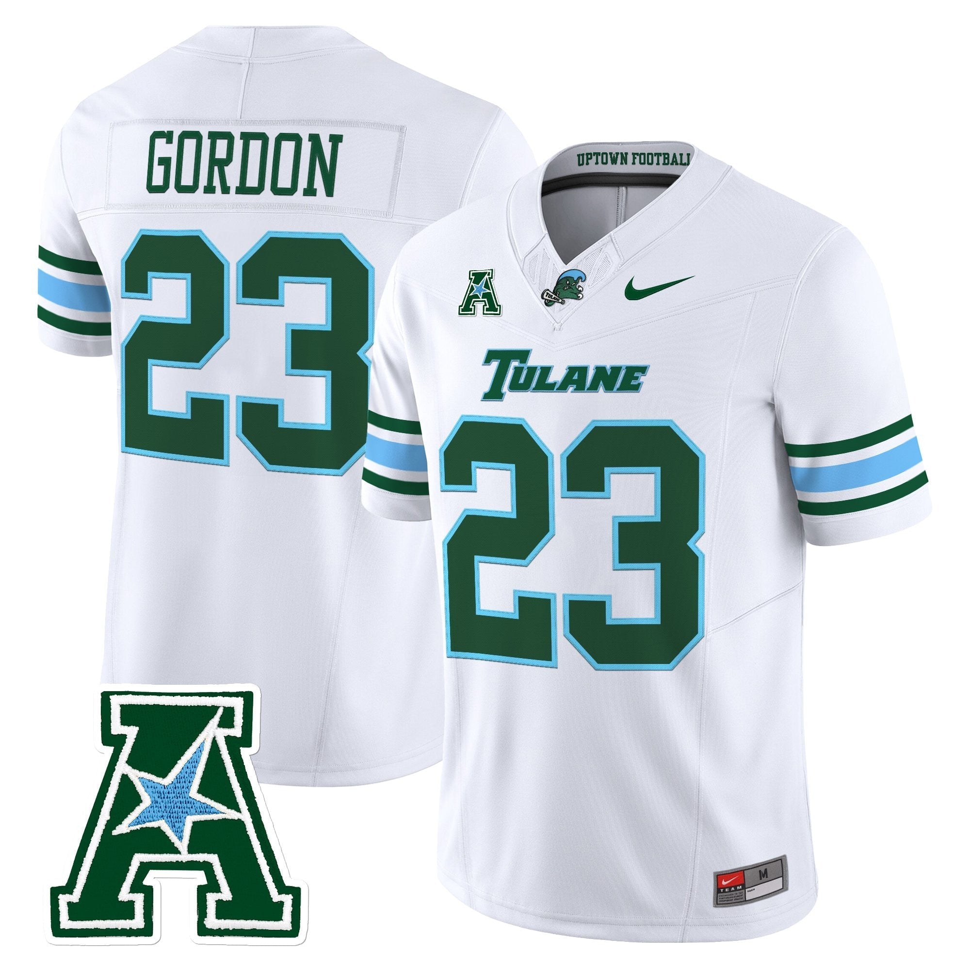 Tulane Green Wave 2025 Vapor Limited Jersey - All Stitched