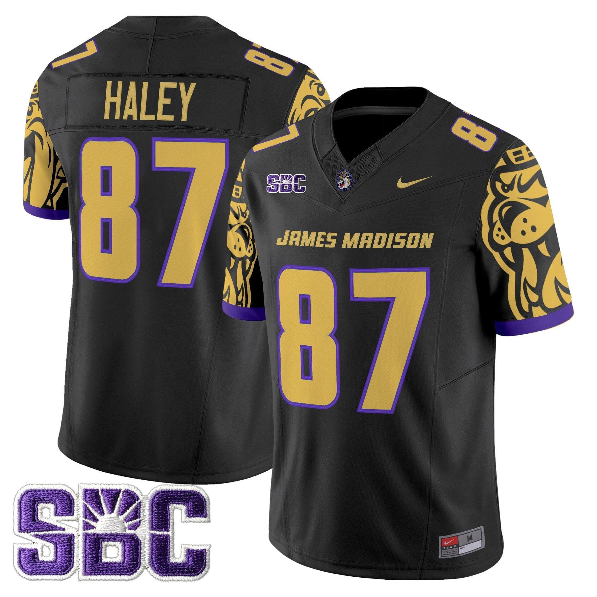 James Madison Dukes 2025 Vapor Limited Jersey V2 - All Stitched