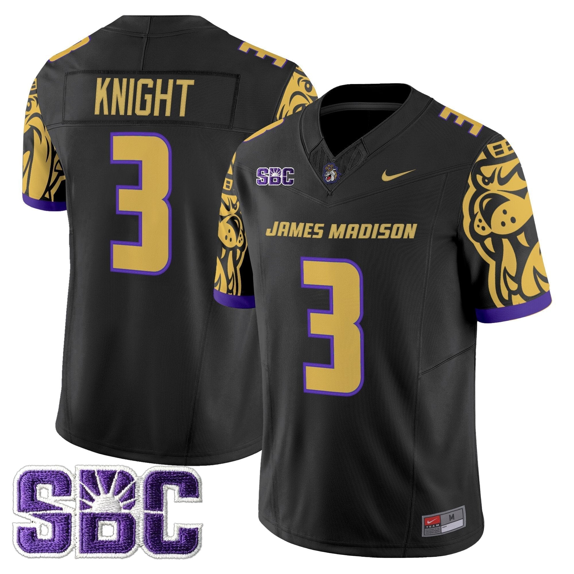 James Madison Dukes 2025 Vapor Limited Jersey V2 - All Stitched