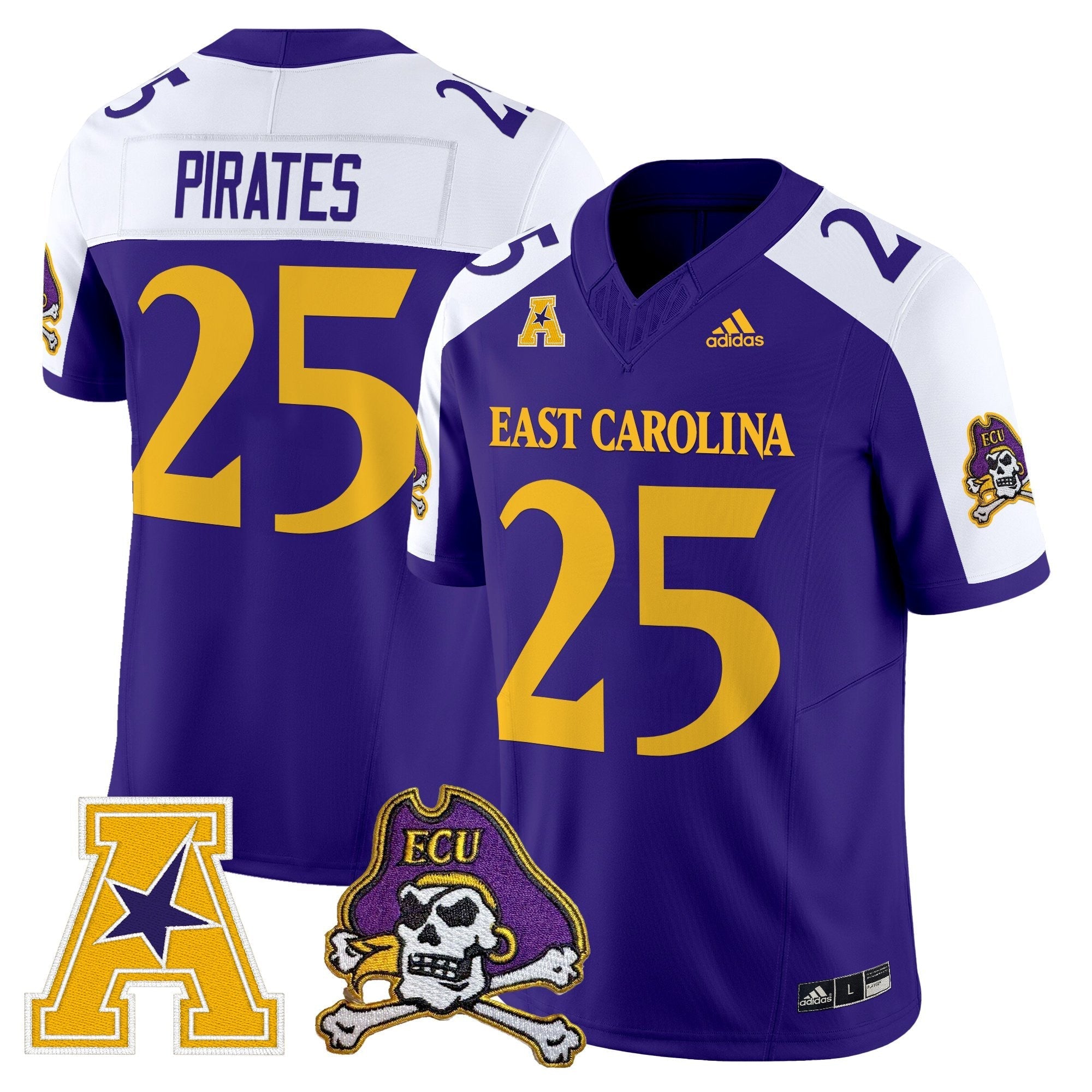 East Carolina Pirates 2025 Vapor Limited Jersey - All Stitched