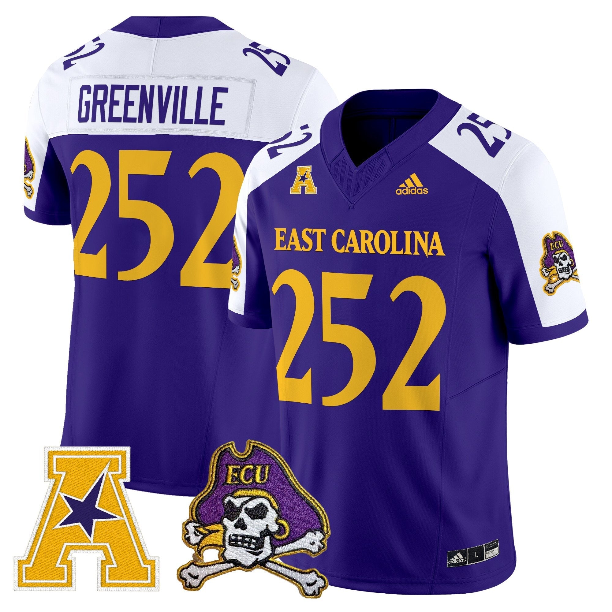 East Carolina Pirates 2025 Vapor Limited Jersey - All Stitched