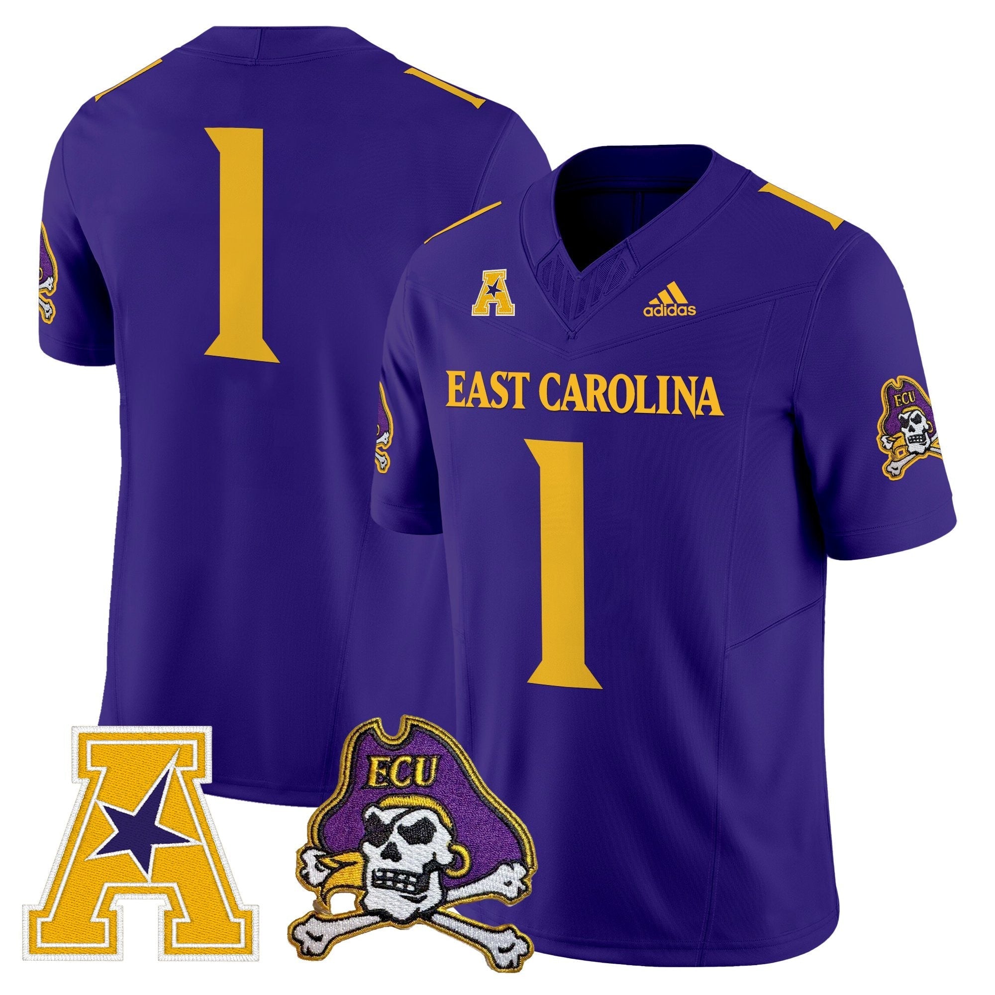 East Carolina Pirates 2025 Vapor Limited Jersey - All Stitched
