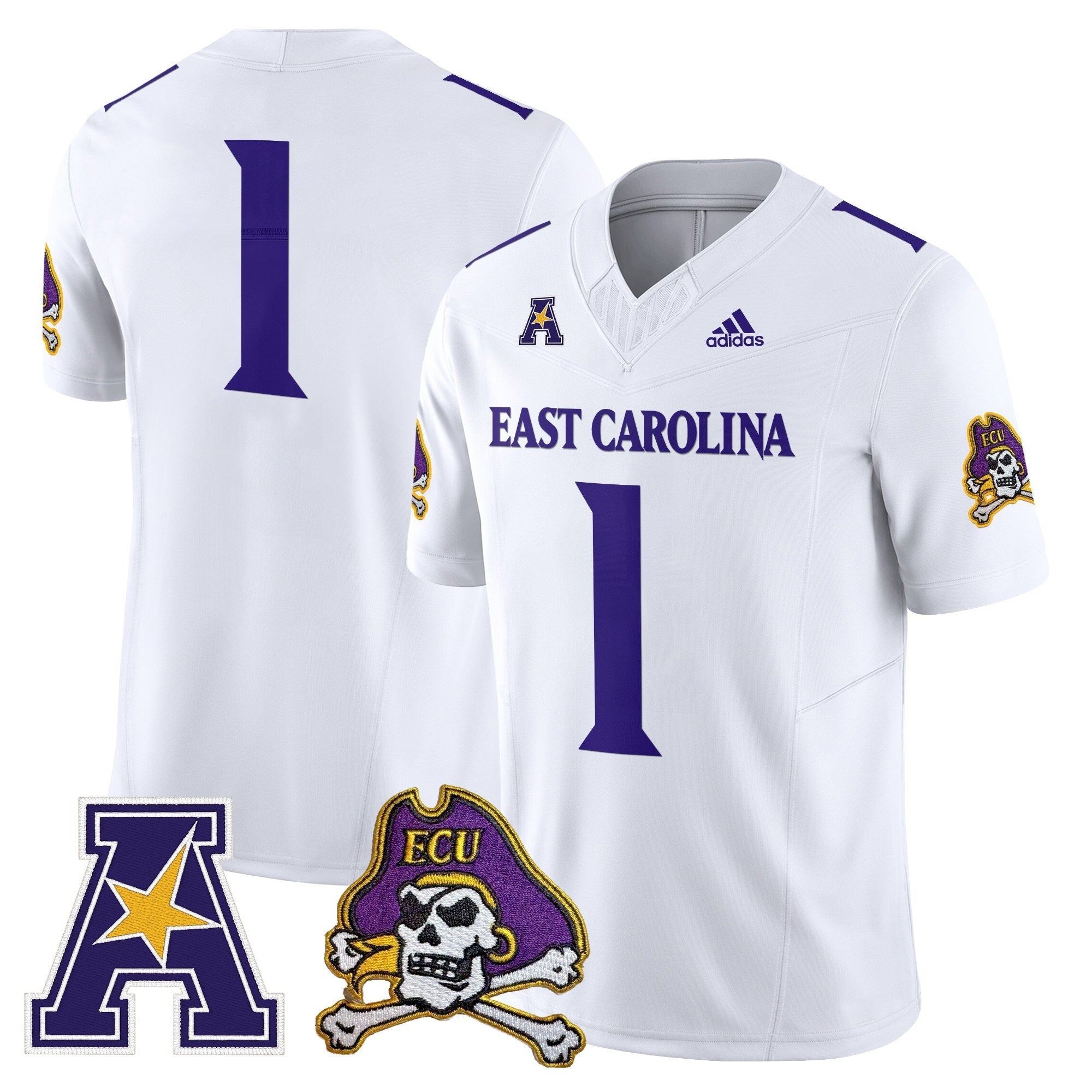 East Carolina Pirates 2025 Vapor Limited Jersey - All Stitched