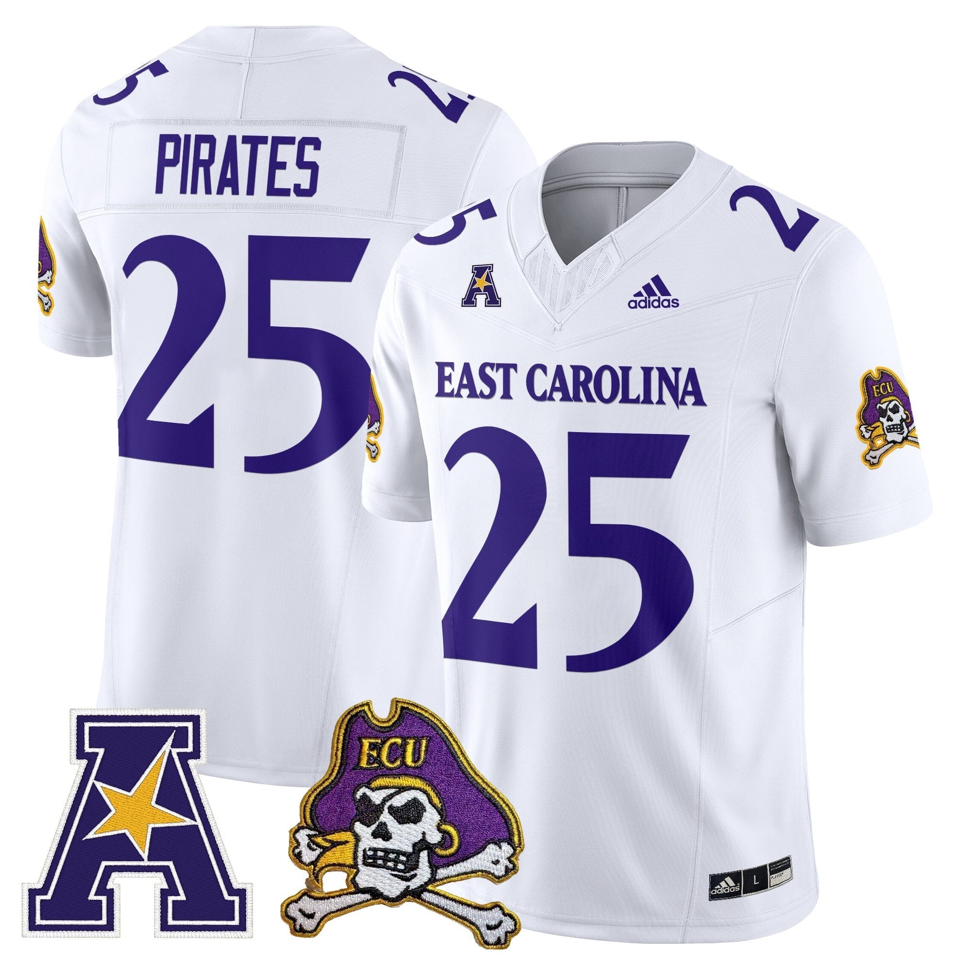 East Carolina Pirates 2025 Vapor Limited Jersey - All Stitched