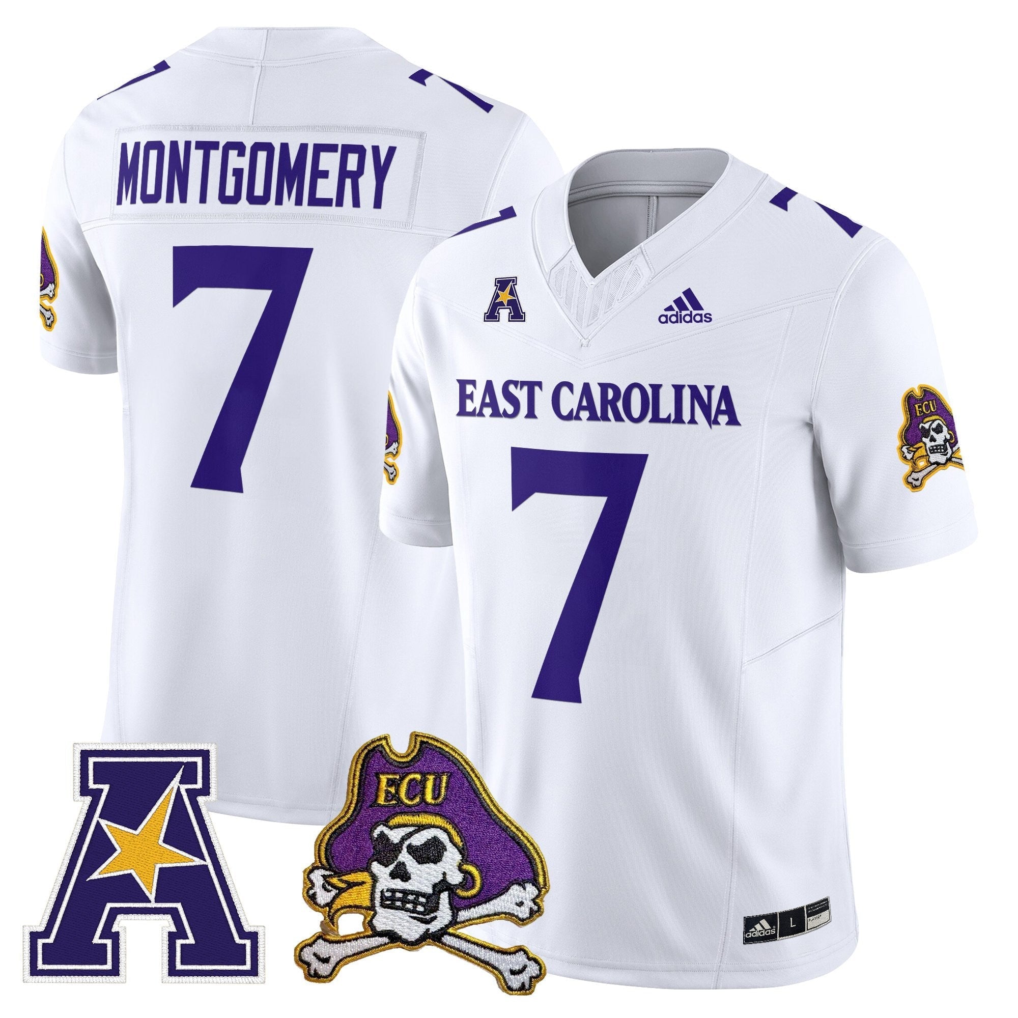 East Carolina Pirates 2025 Vapor Limited Jersey - All Stitched