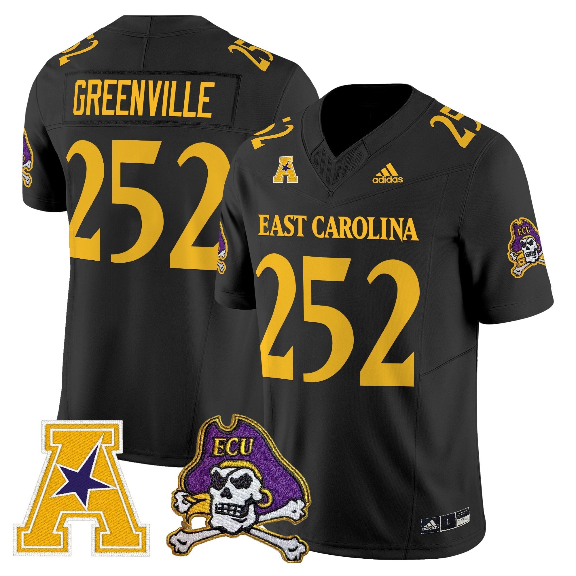 East Carolina Pirates 2025 Vapor Limited Jersey - All Stitched