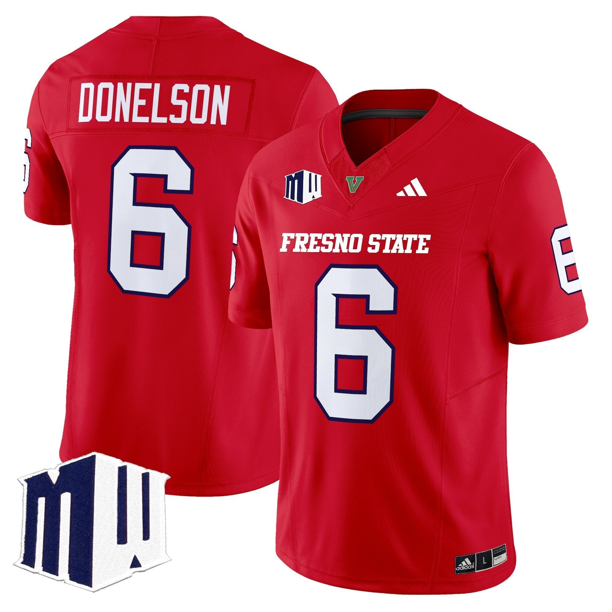 Fresno State Bulldogs 2025 Vapor Limited Jersey - All Stitched