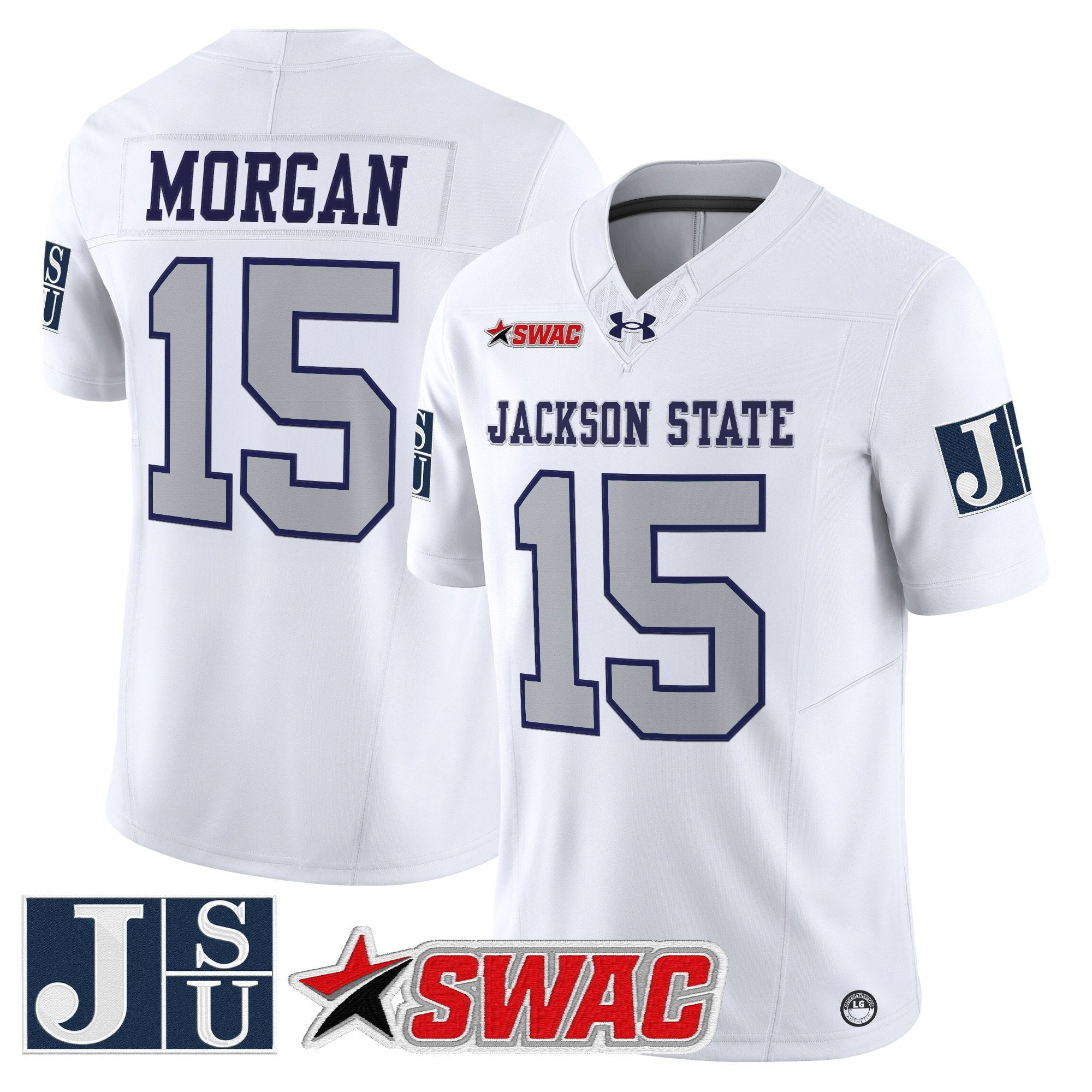 Jackson State Tigers 2025 Vapor Limited Jersey - All Stitched