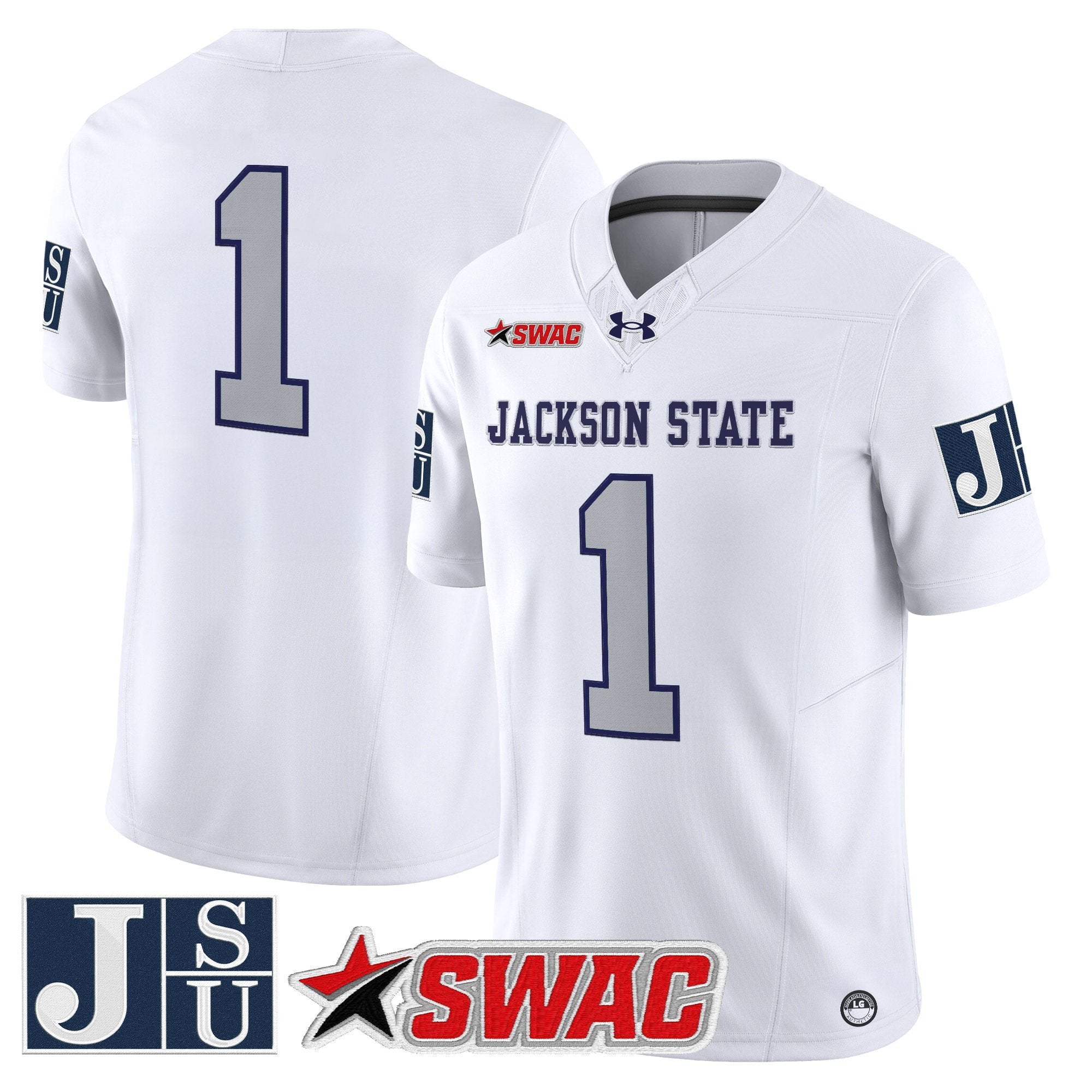 Jackson State Tigers 2025 Vapor Limited Jersey - All Stitched