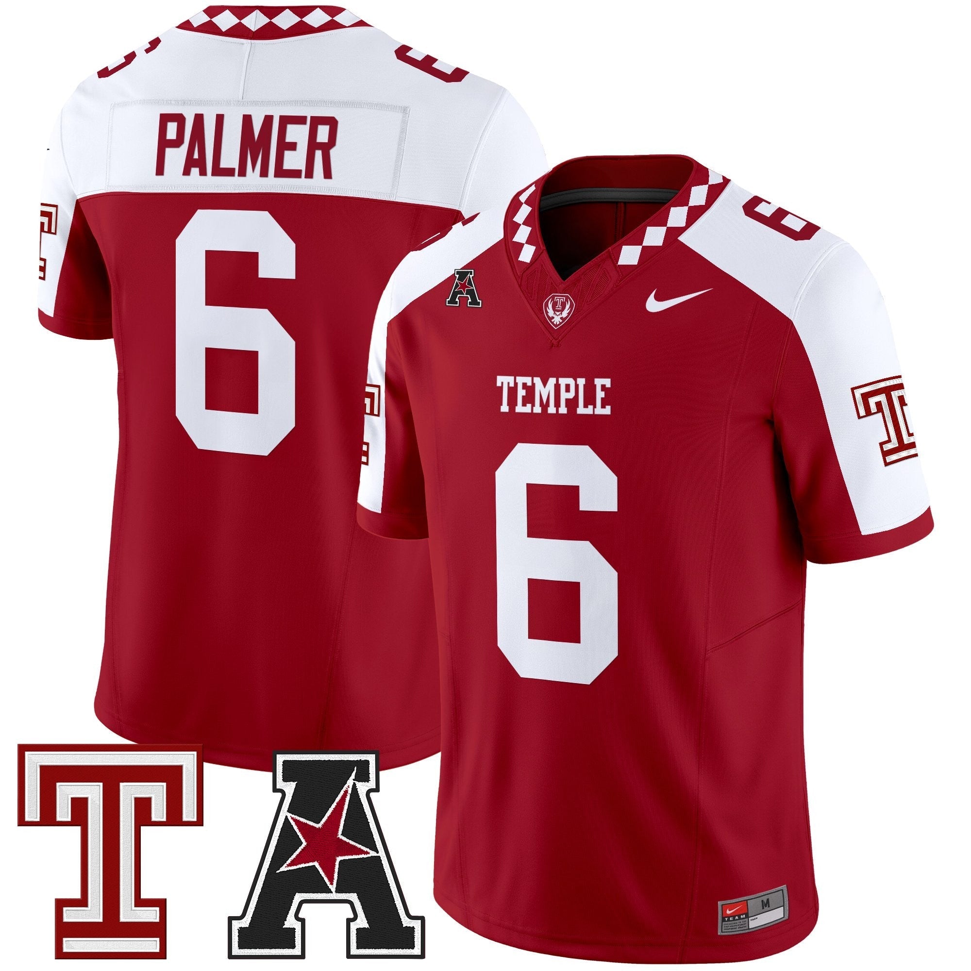 Men's Temple Owls 2025 Vapor Limited Jersey - All Stitched