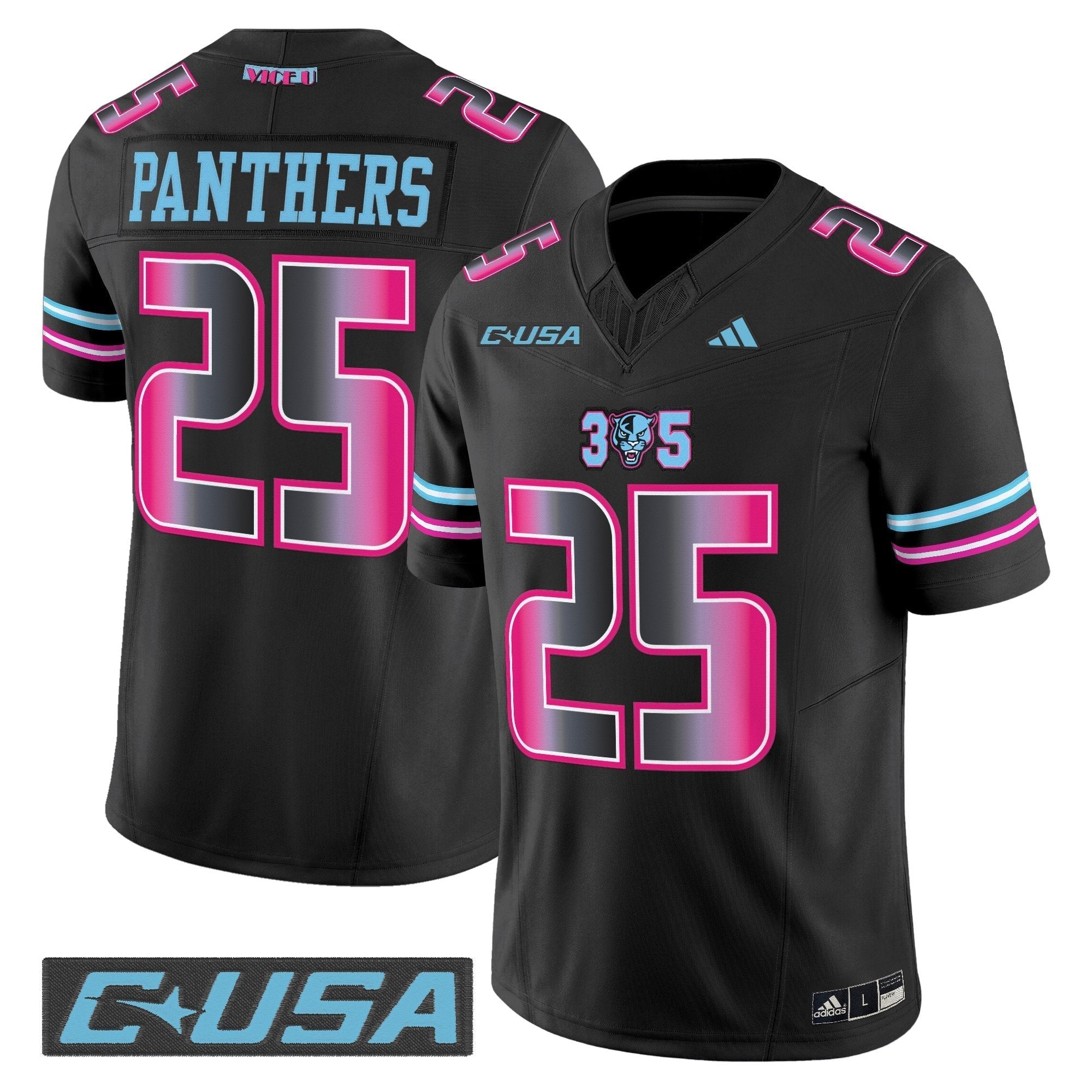 Florida International Panthers 2025 Vapor Limited Jersey - All Stitched